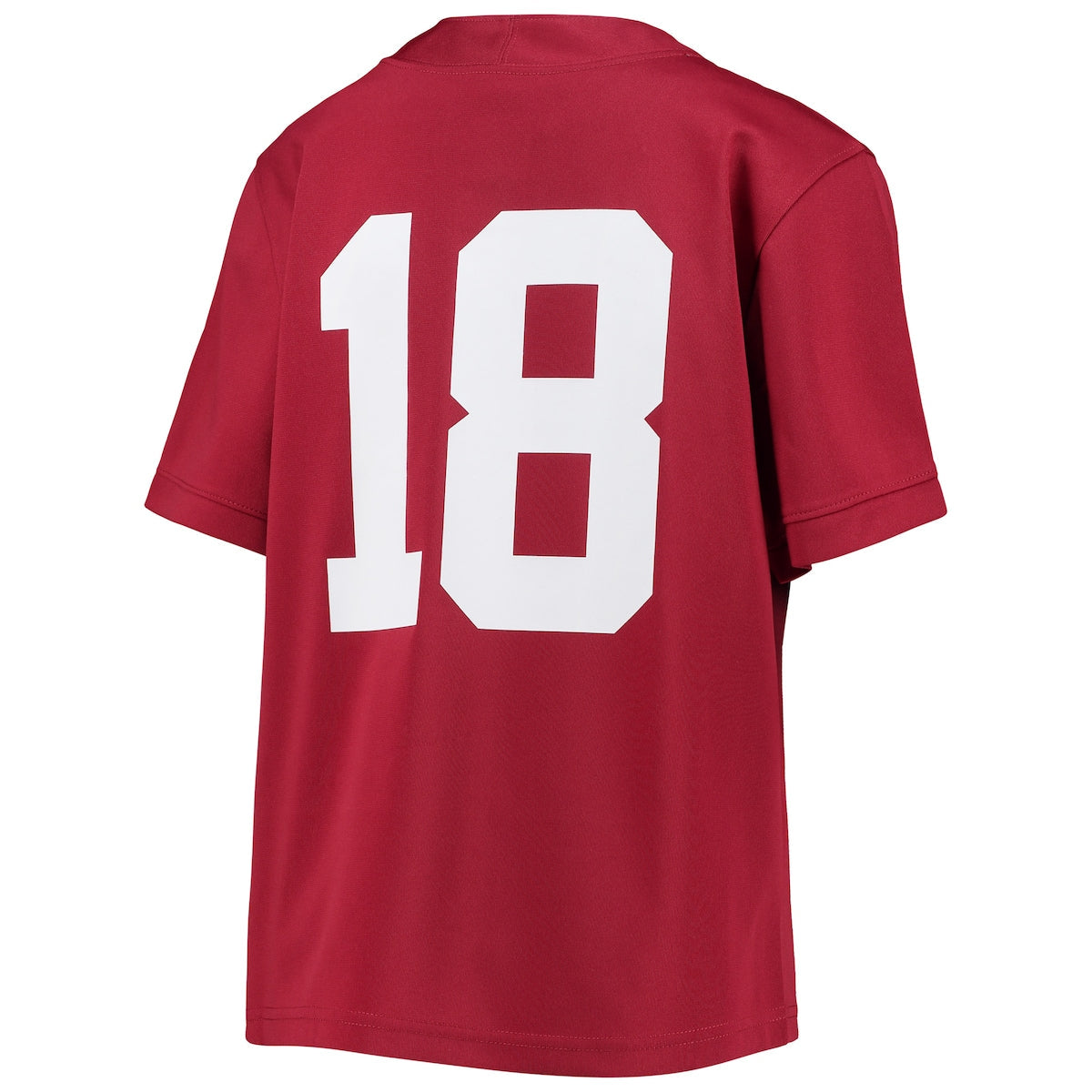 Boys' Grade School  Nike Alabama #18 Untouchable Football Team Jersey - Red