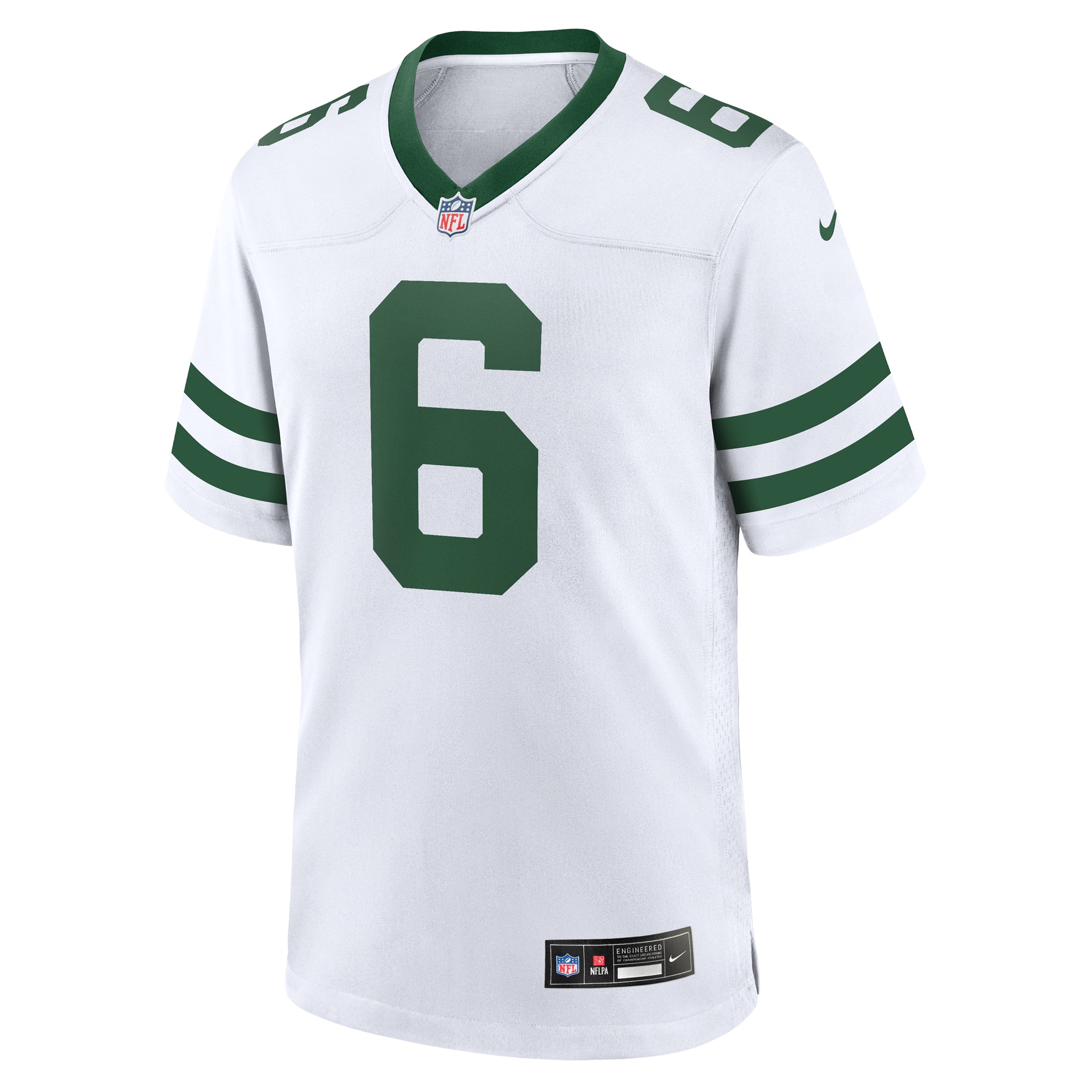 Men's Nike Mecole Hardman White New York Jets Legacy Player Game Jersey