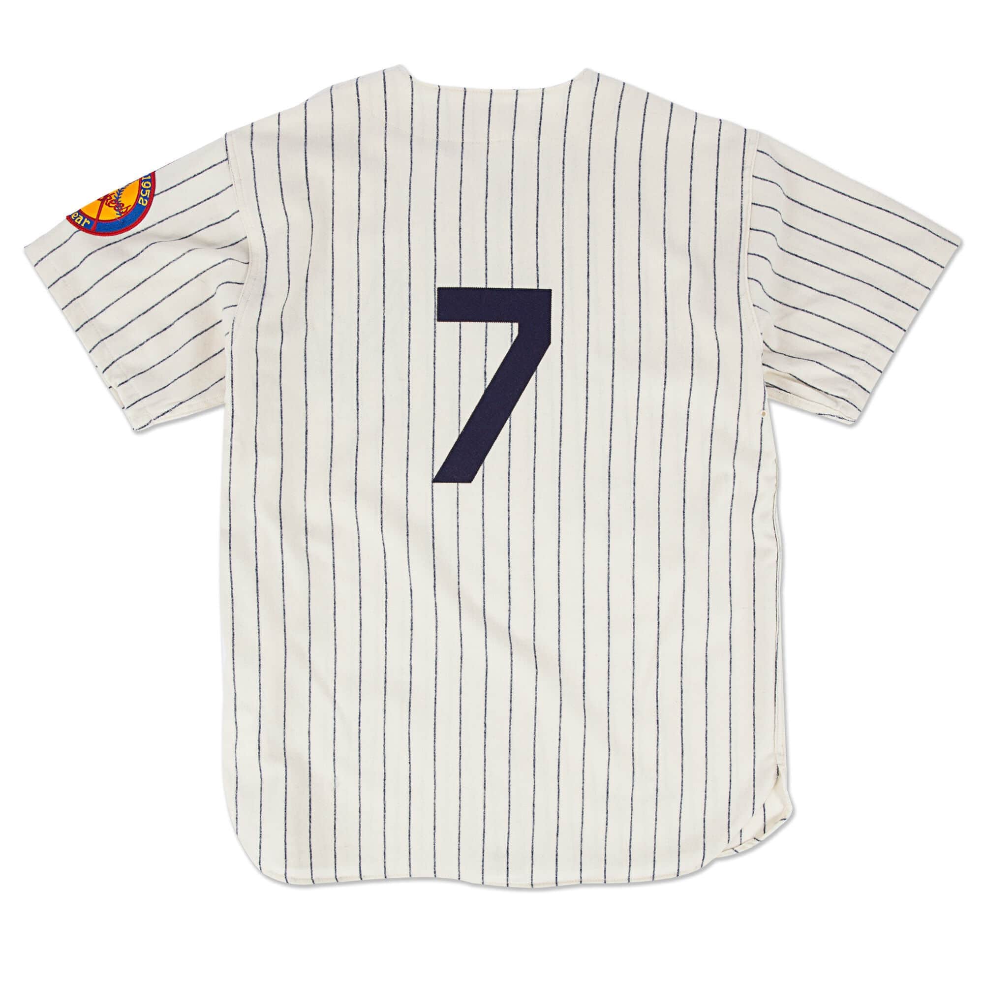 Authentic Jersey New York Yankees Home 1952 Mickey Mantle