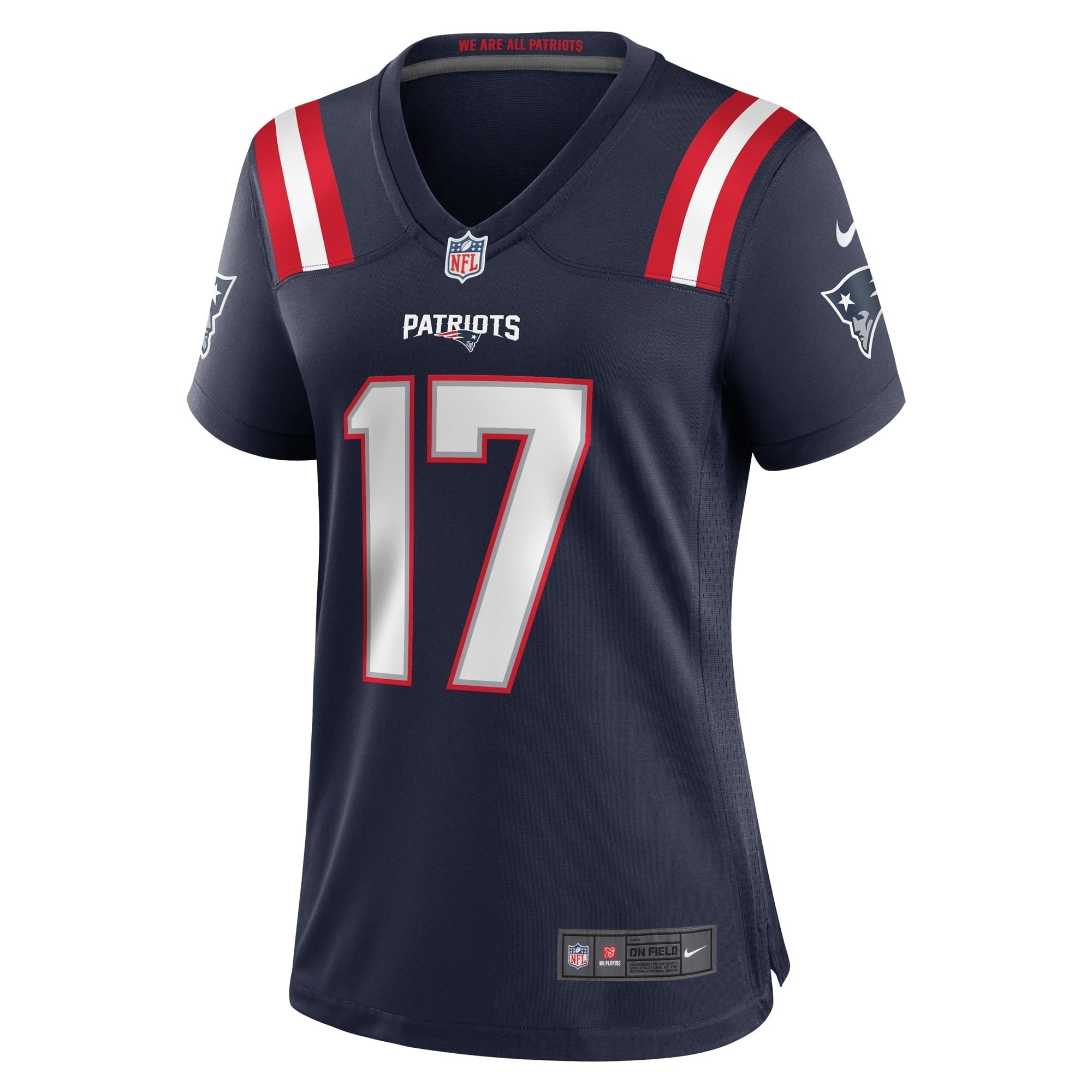 Women's Nike Michael Palardy Navy New England Patriots Home Game Player Jersey