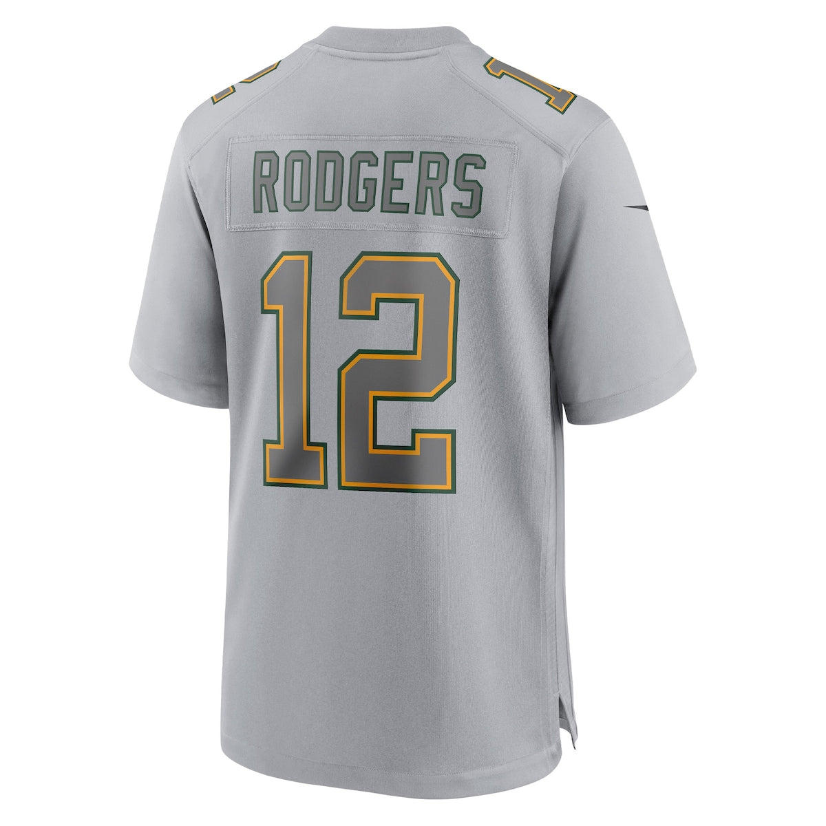 Men's Aaron Rodgers Nike Packers Atmosphere Fashion Game Jersey - Green