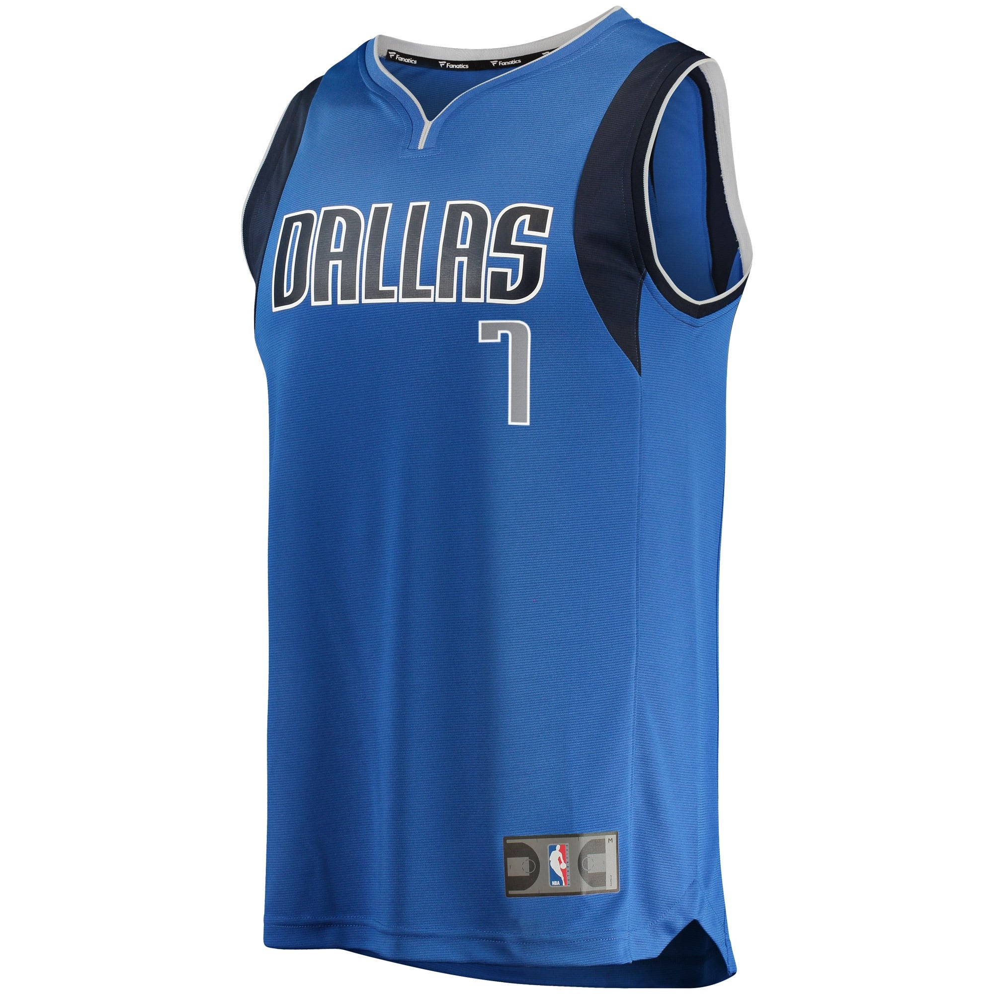 Men's Fanatics Branded Dwight Powell Royal Dallas Mavericks Fast Break Replica Team Color Player Jersey - Icon Edition