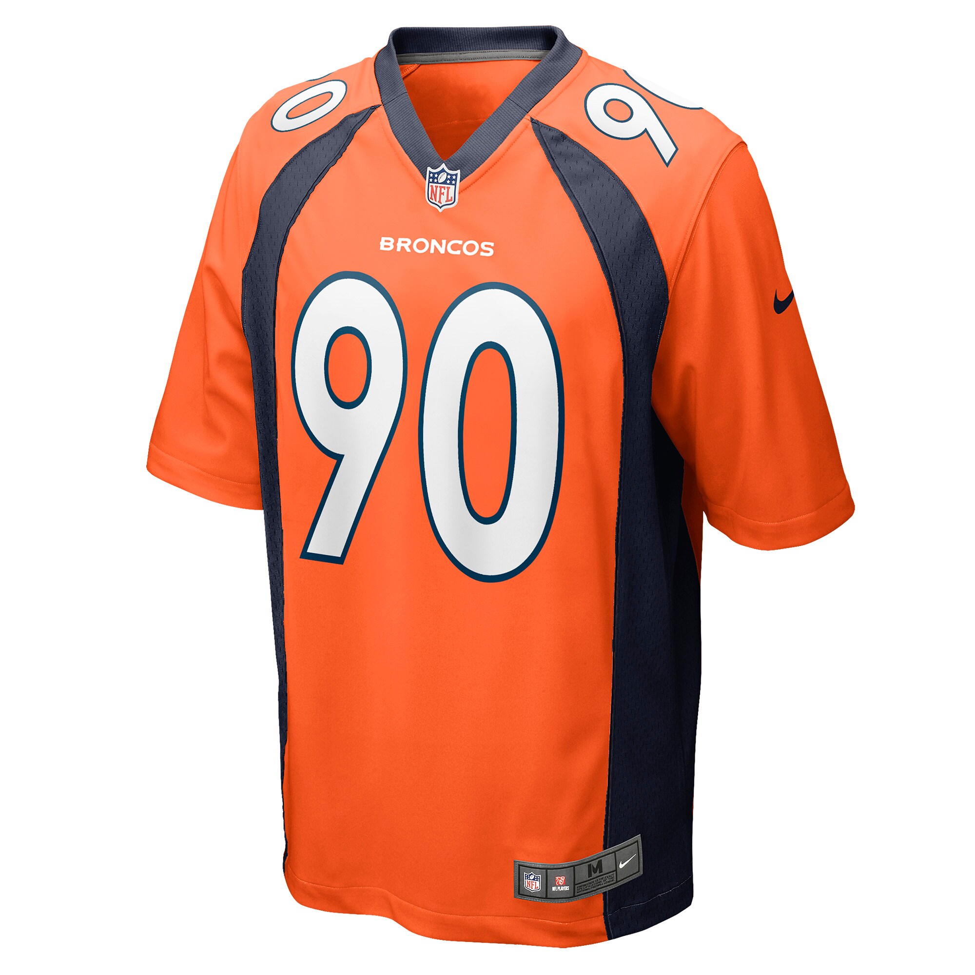 DeShawn Williams Denver Broncos Nike Game Jersey - Orange