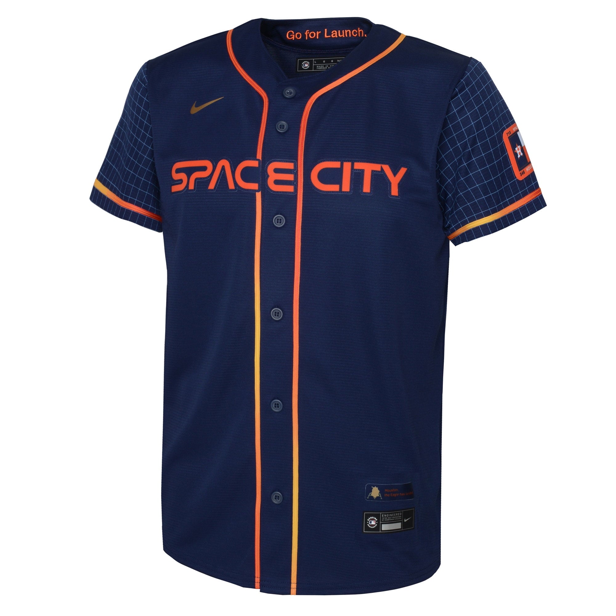 Preschool Nike Navy Houston Astros 2022 City Connect Replica Jersey