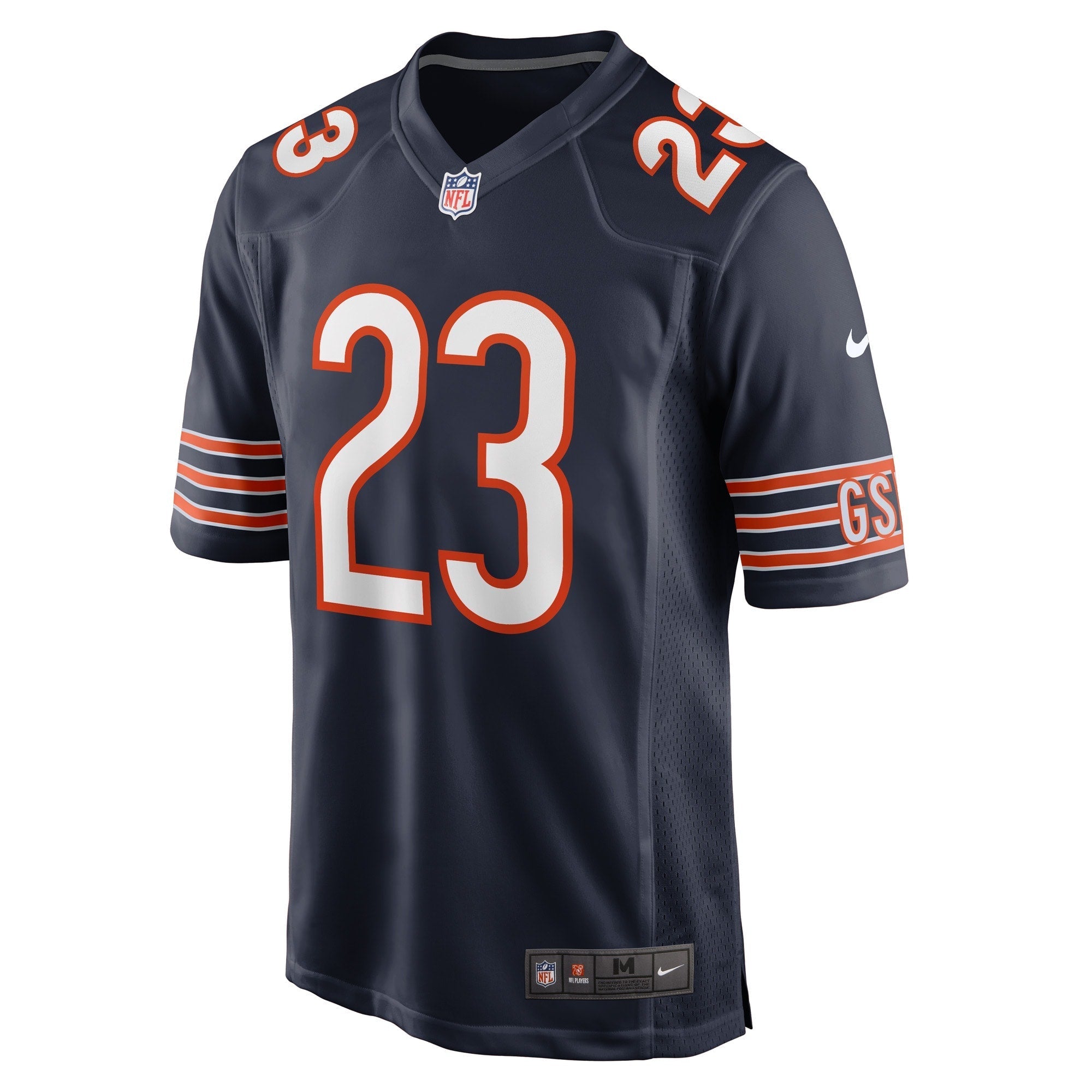 Men's Nike Lamar Jackson Navy Chicago Bears Game Player Jersey