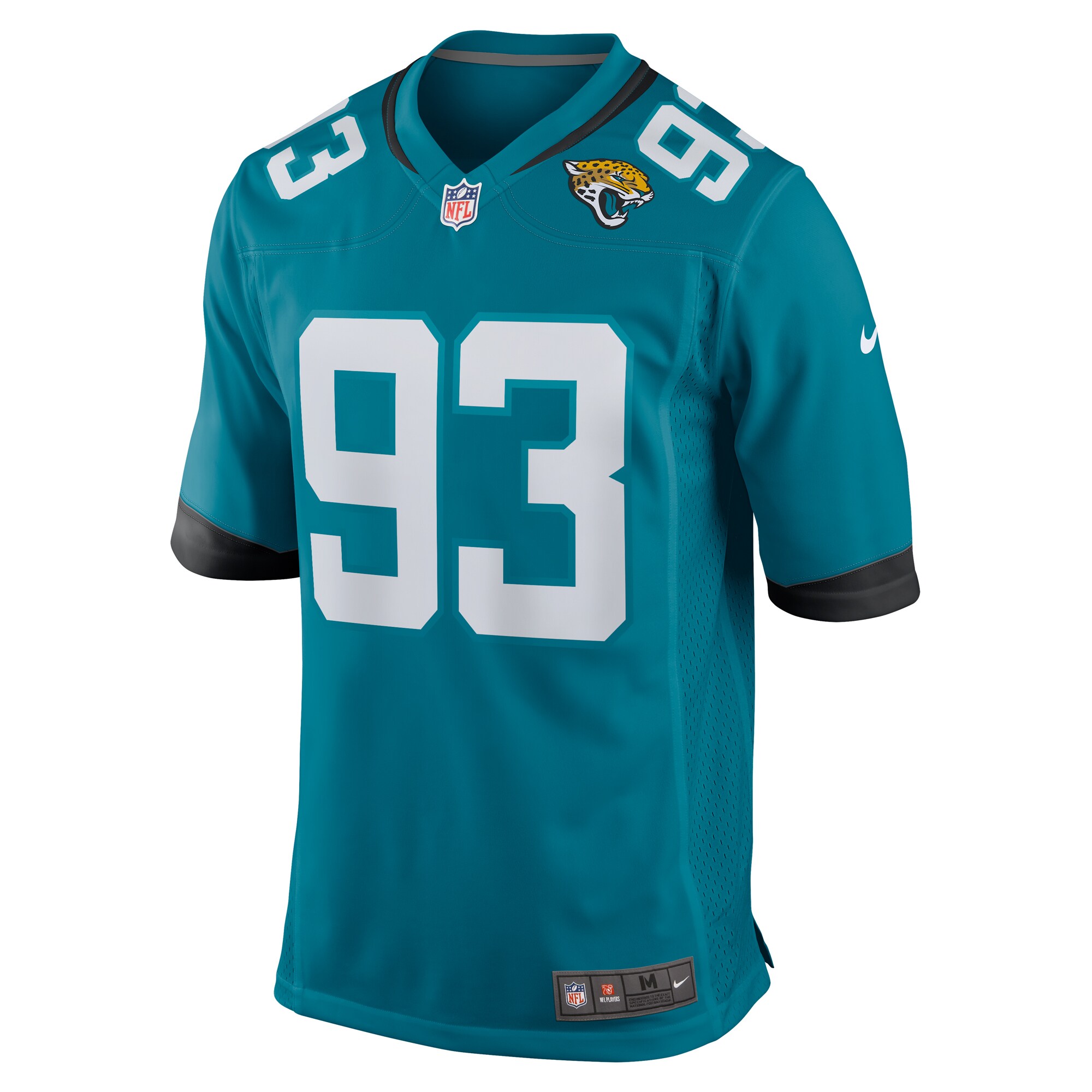 Tyler Lacy Jacksonville Jaguars Nike Team Game Jersey -  Teal