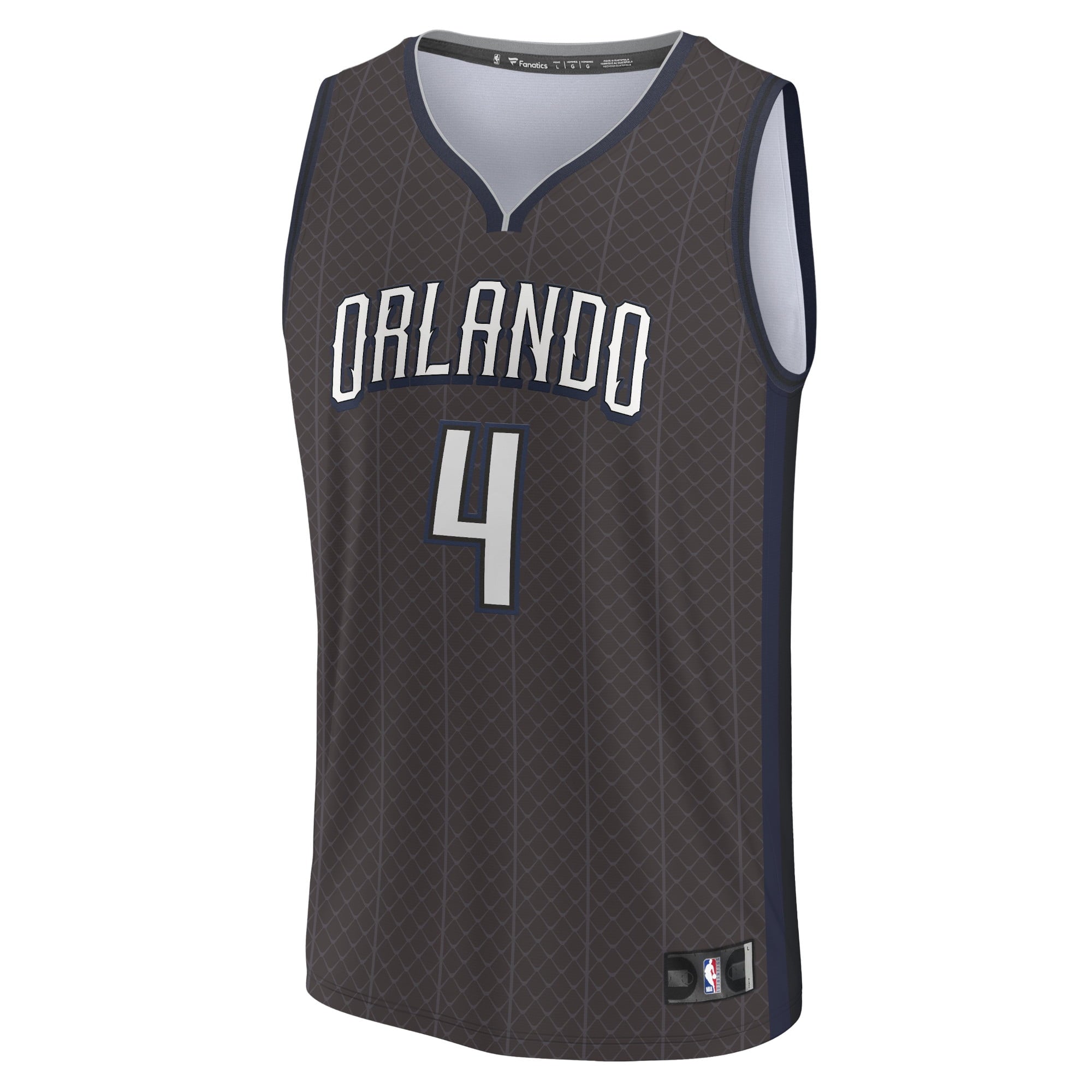 Men's Fanatics Branded Jalen Suggs Black Orlando Magic 2022/23 Fastbreak Jersey - City Edition