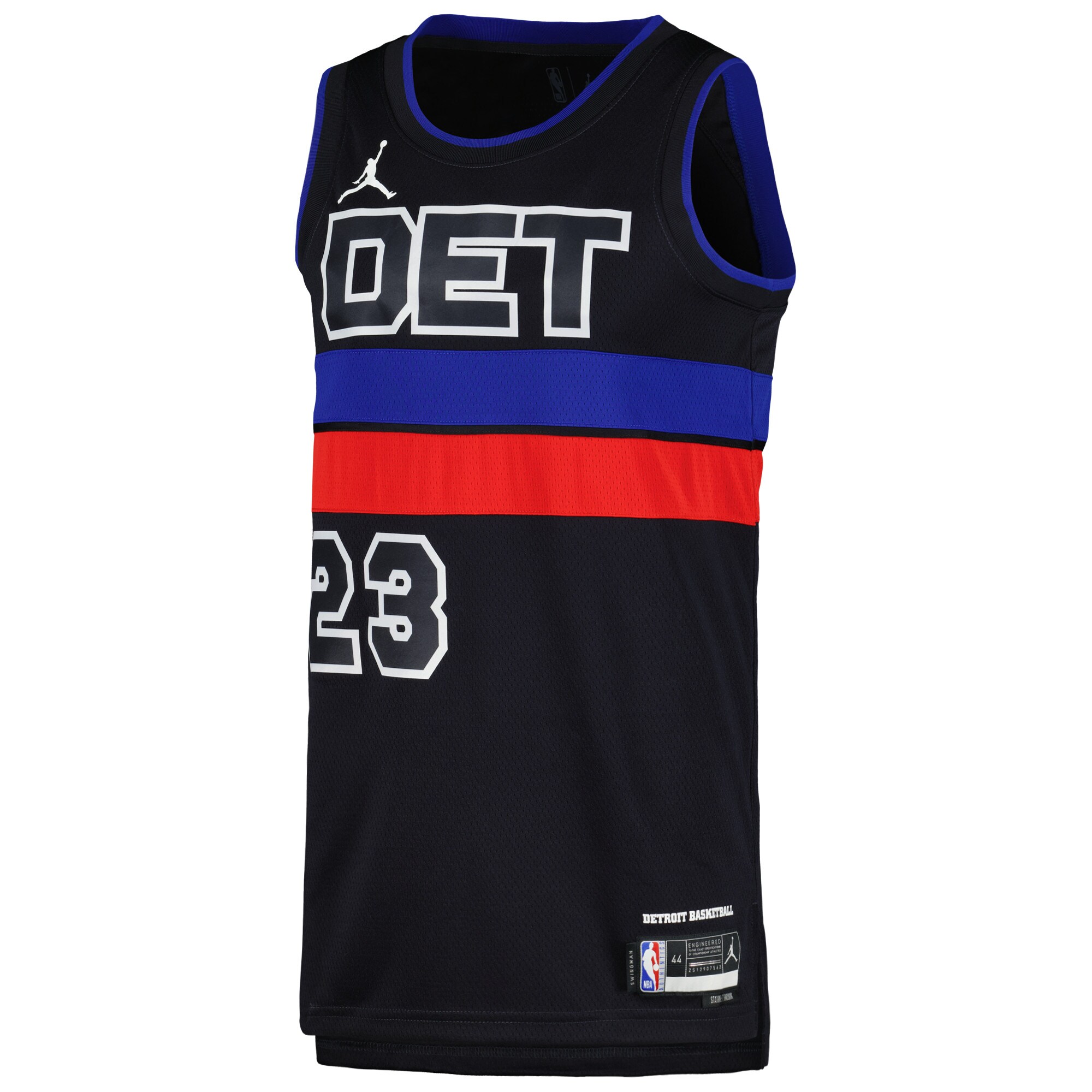 Jaden Ivey Detroit Pistons Jordans Brand Unisex Swingman Jersey - Statement Edition - Black