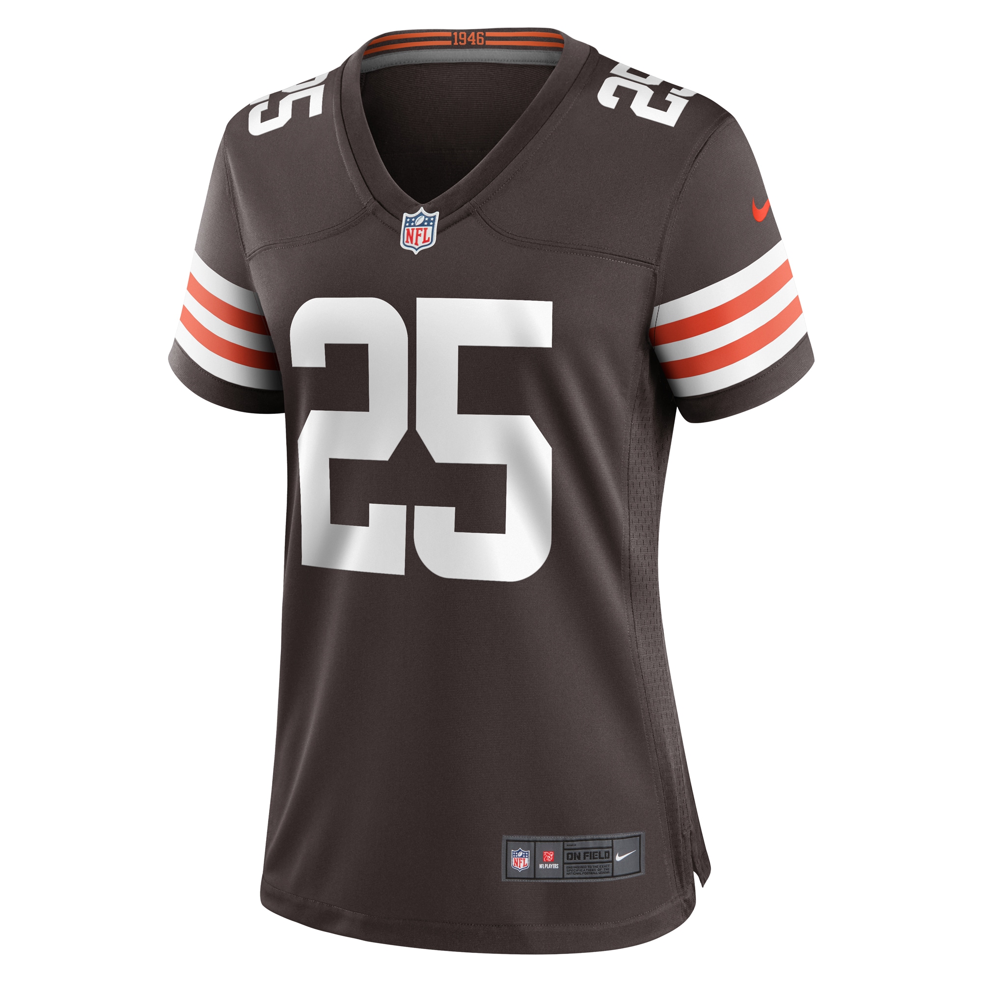 Kahlef Hailassie Cleveland Browns Nike Women's Team Game Jersey -  Brown
