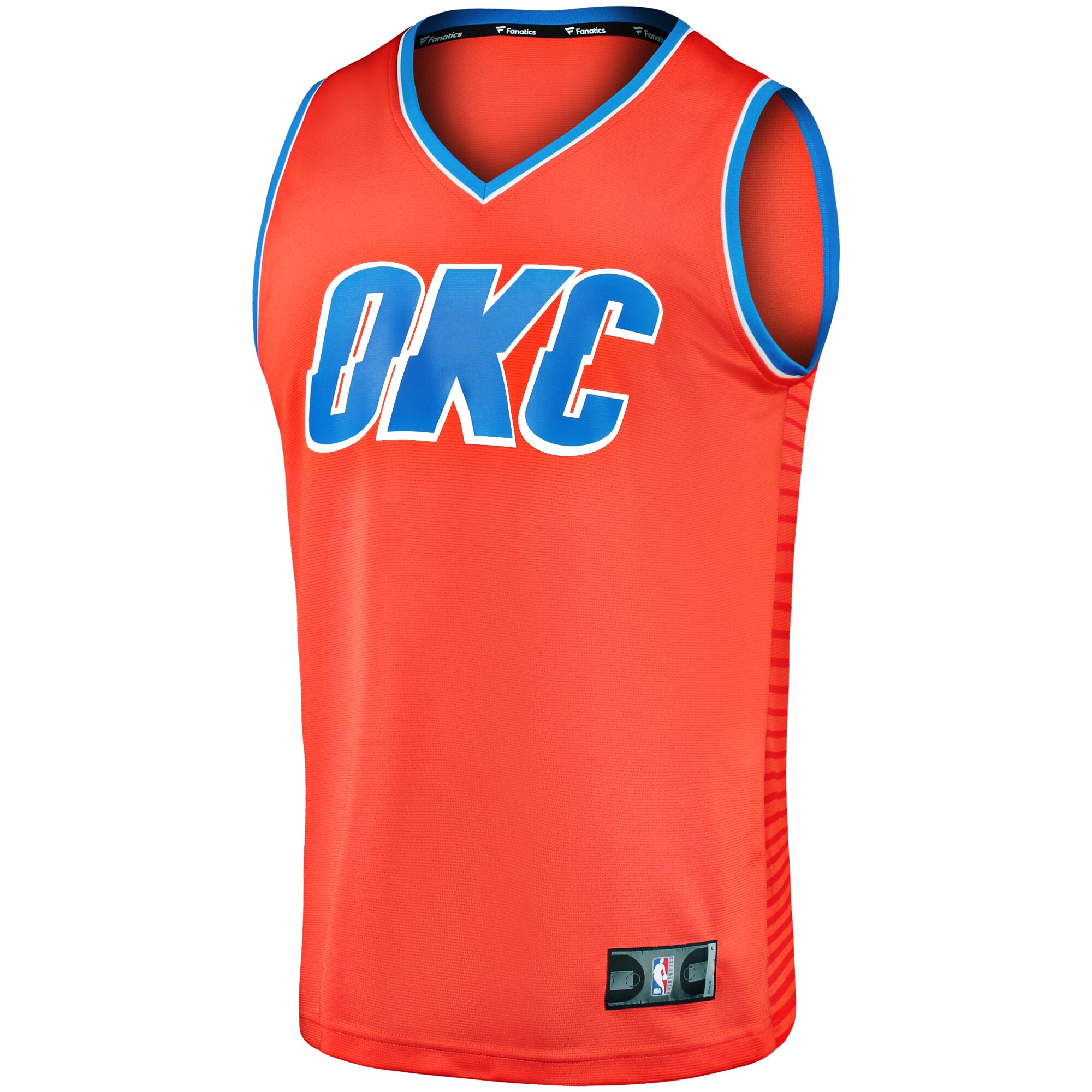 Josh Giddey Oklahoma City Thunder Fanatics Branded Fast Break Replica Player Jersey - Statement Edition - Orange