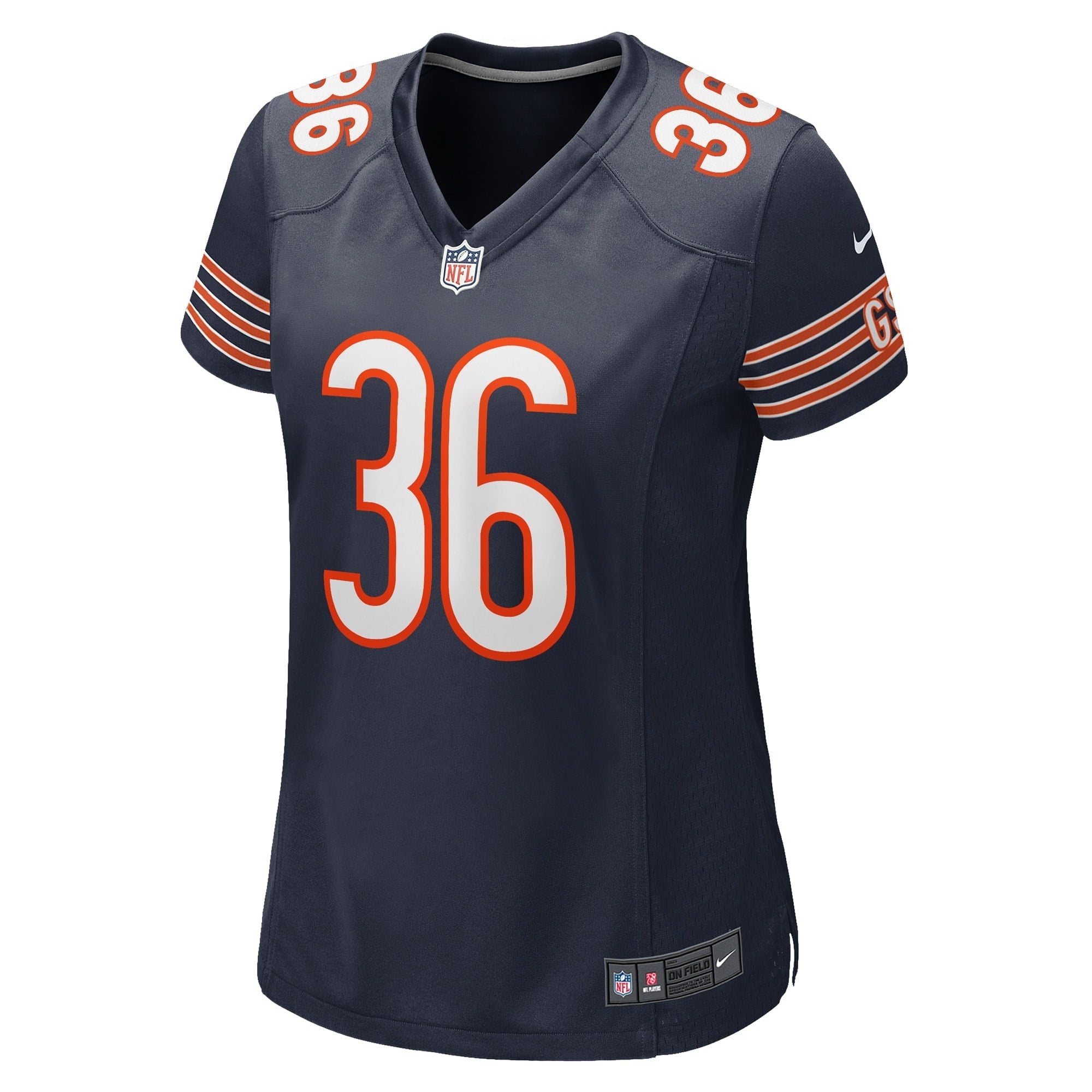 Women's Nike DeAndre Houston-Carson Navy Chicago Bears Game Player Jersey