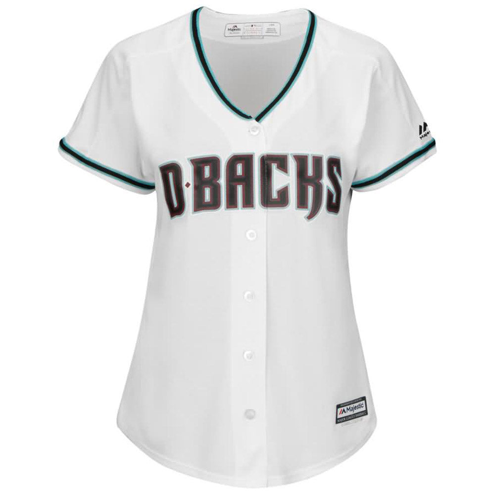 Women's Arizona Diamondbacks Paul Goldschmidt Replica Home Jersey - White/Teal