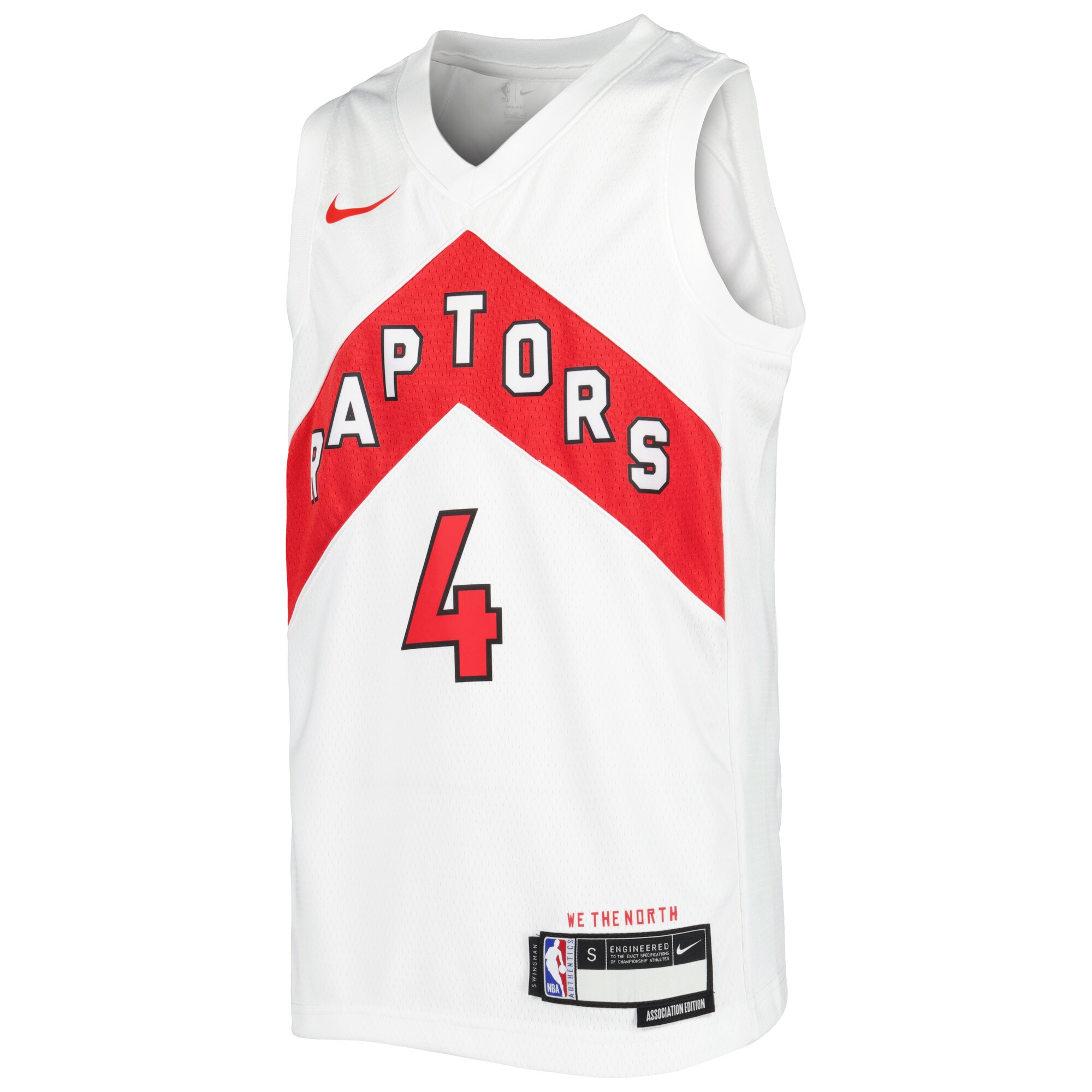 Scottie Barnes Toronto Raptors Nike Youth 2021/22 Swingman Player Jersey White - Association Edition
