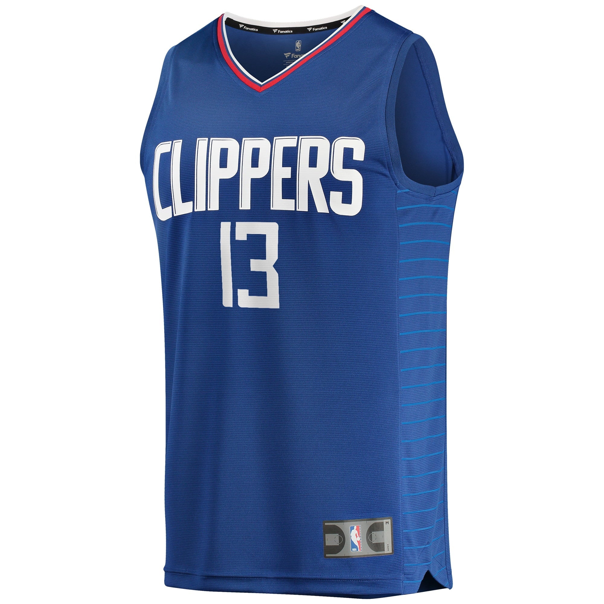 Men's Fanatics Branded Paul George Royal LA Clippers Fast Break Replica Jersey - Icon Edition