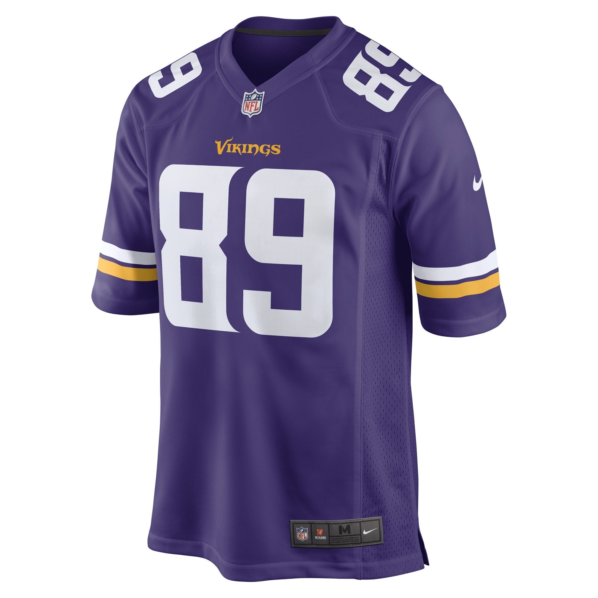 Men's Nike Thomas Hennigan Purple Minnesota Vikings Game Player Jersey