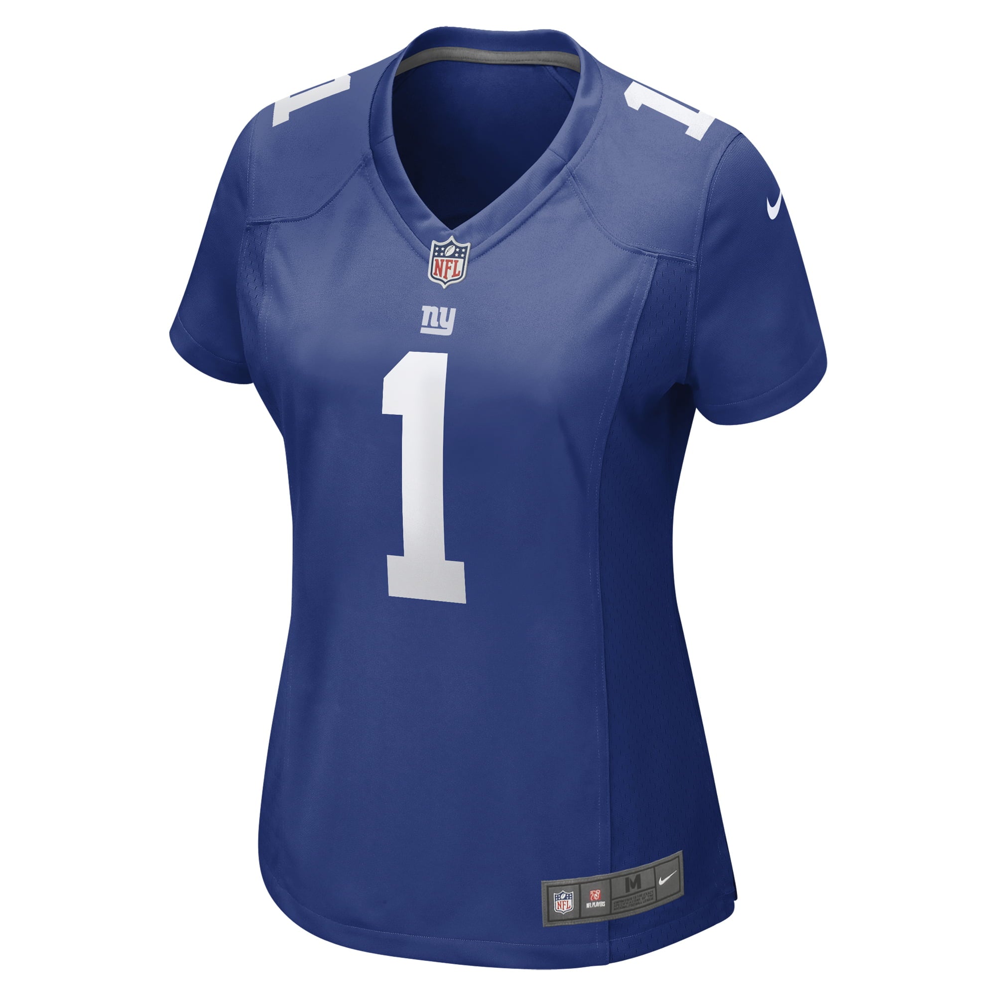 Women's Nike Number 1 Mom Royal New York Giants Game Jersey