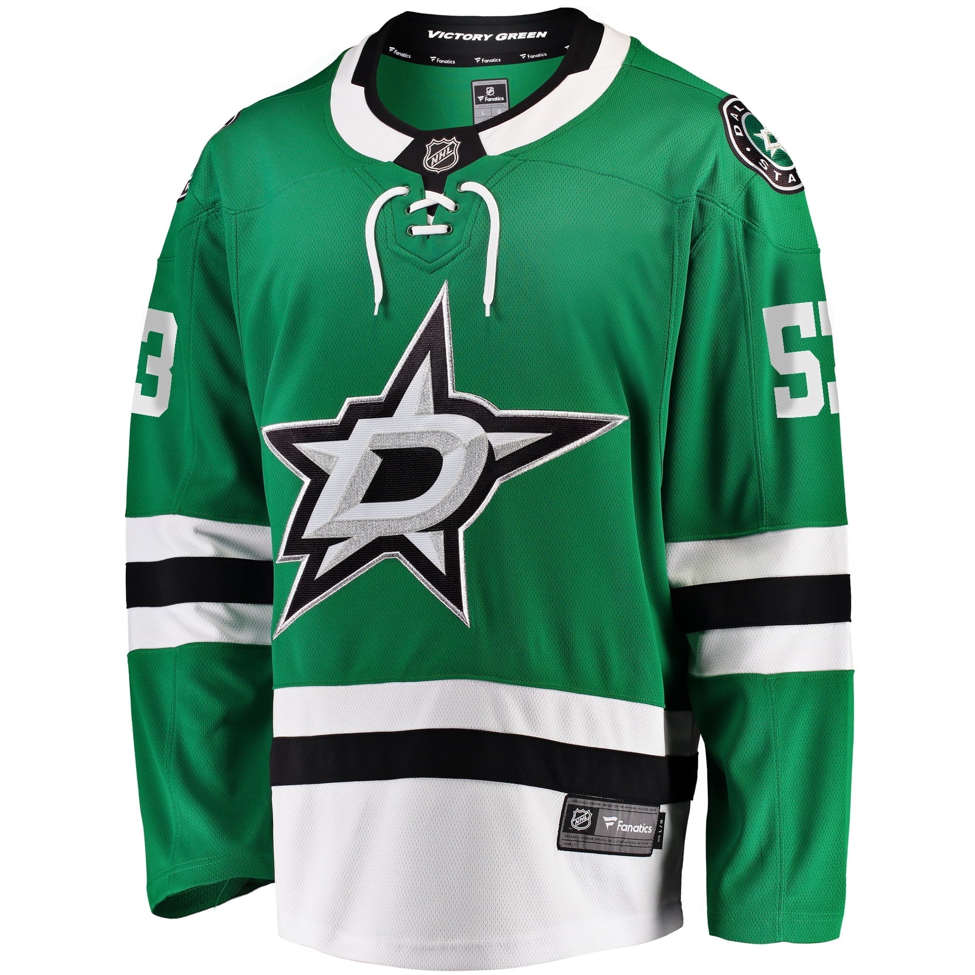 Men's Fanatics Branded Wyatt Johnston Kelly Green Dallas Stars Home Breakaway Player Jersey