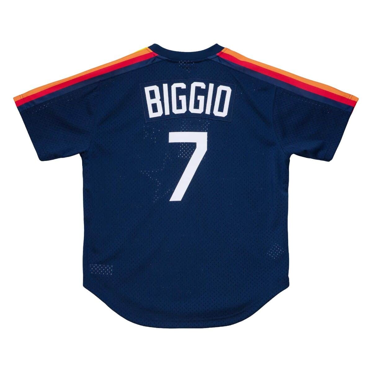 Authentic Craig Biggio Houston Astros 1991 Pullover