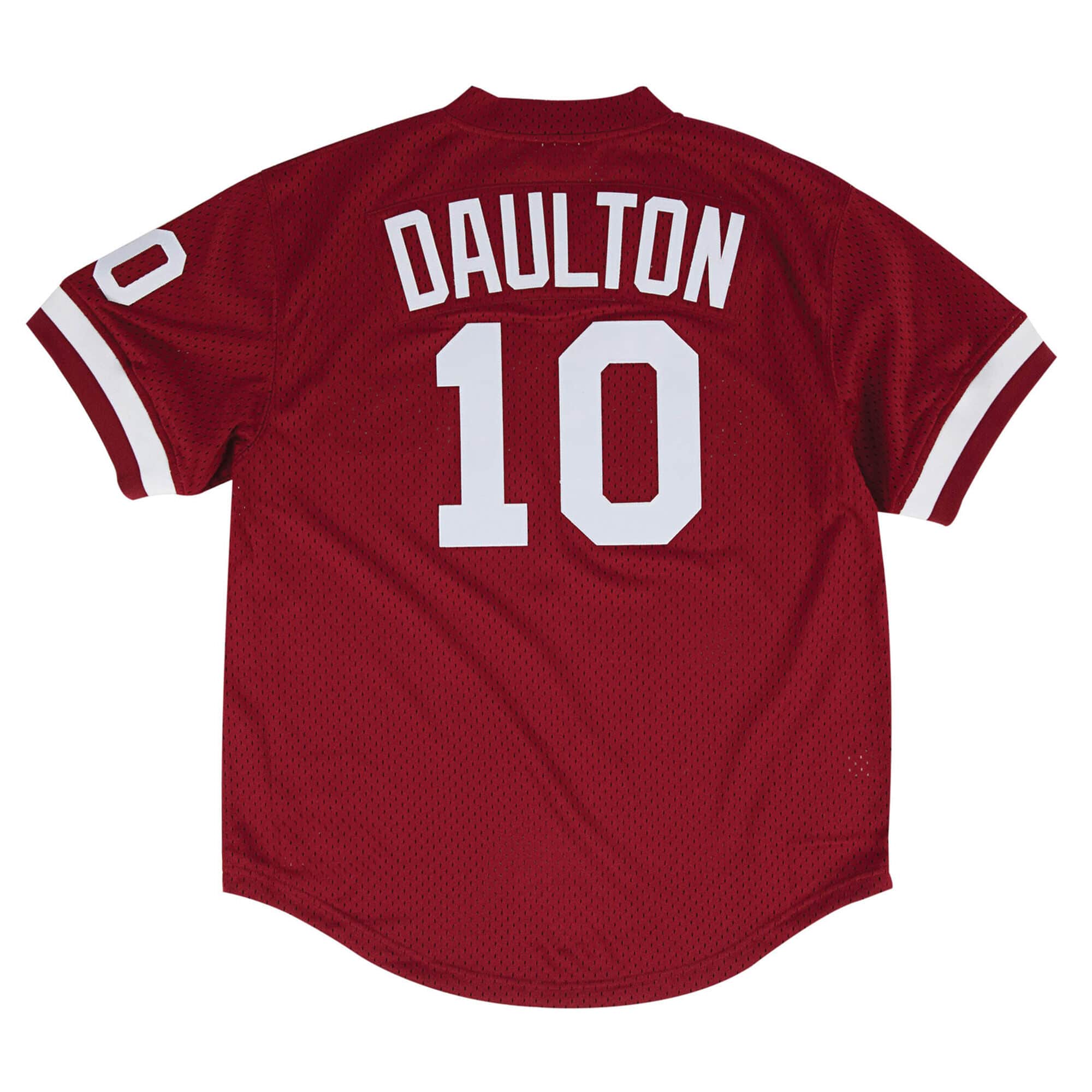 Authentic Mesh BP Jersey Philadelphia Phillies 1991 Darren Daulton