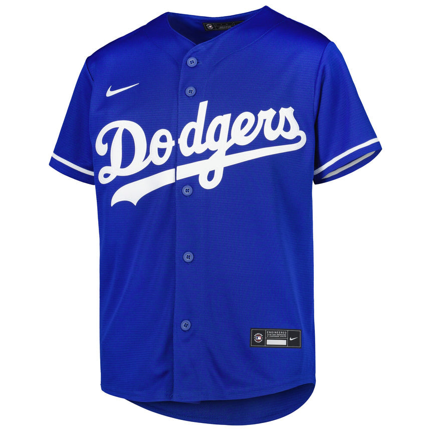 Youth Freddie Freeman Los Angeles Dodgers Blue Alternate Replica Player Jersey