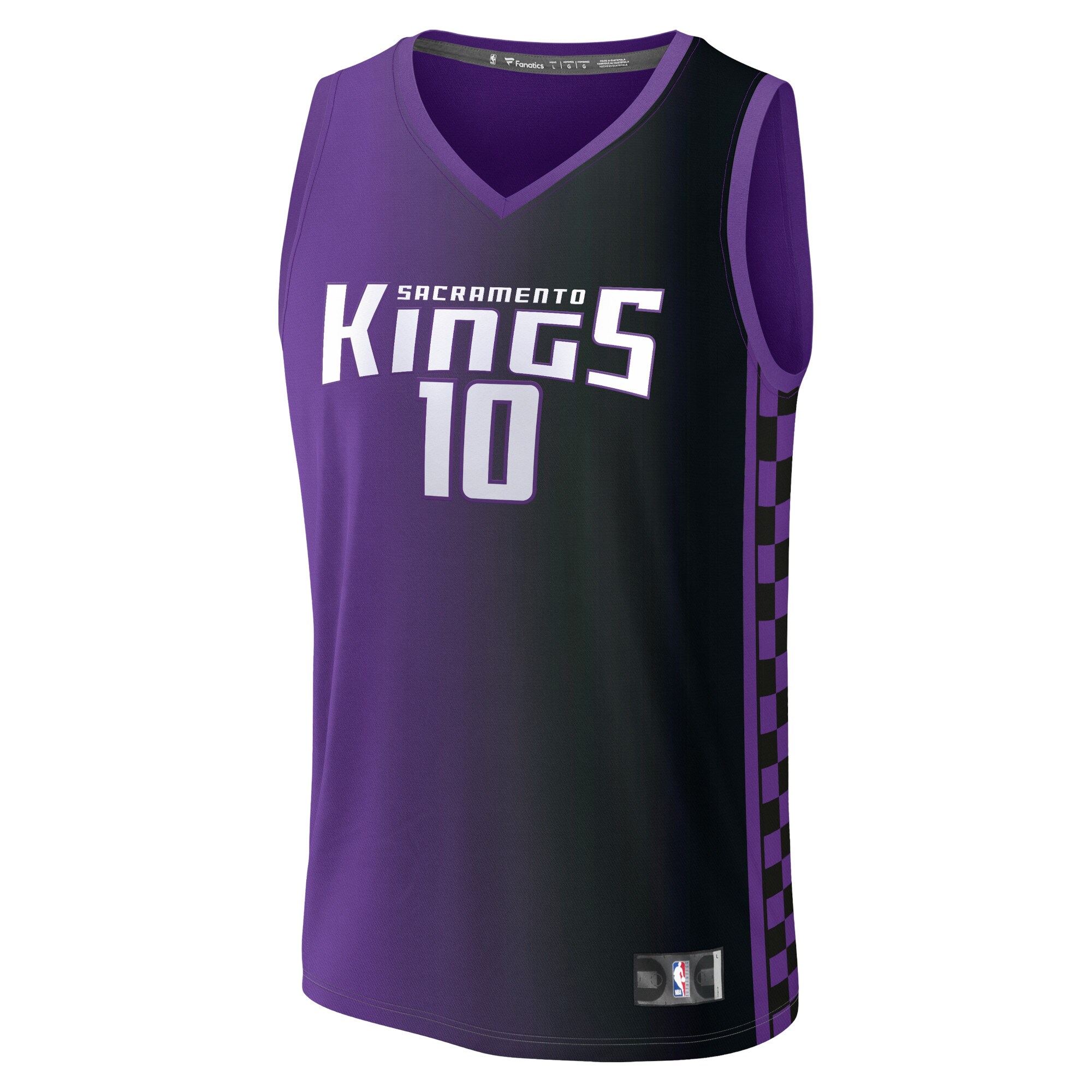 Domantas Sabonis Sacramento Kings Fanatics Branded 2023/24 Fast Break Replica Jersey - Statement Edition - Purple