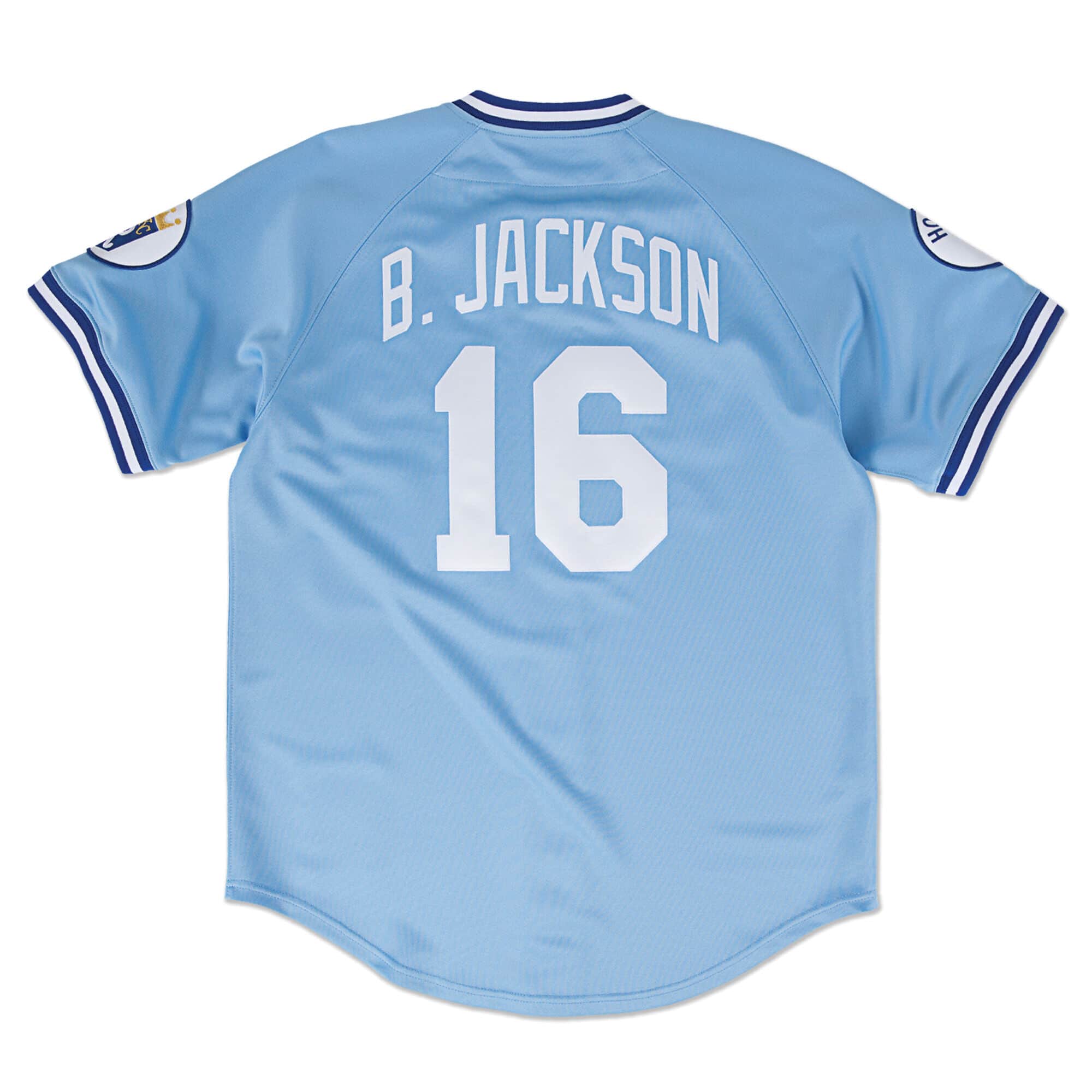 Authentic Bo Jackson Kansas City Royals Road 1987 Jersey
