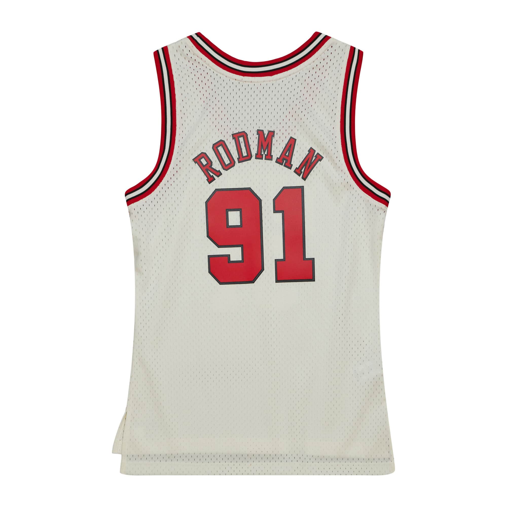 Womens Swingman Dennis Rodman Chicago Bulls 1997-98 Jersey