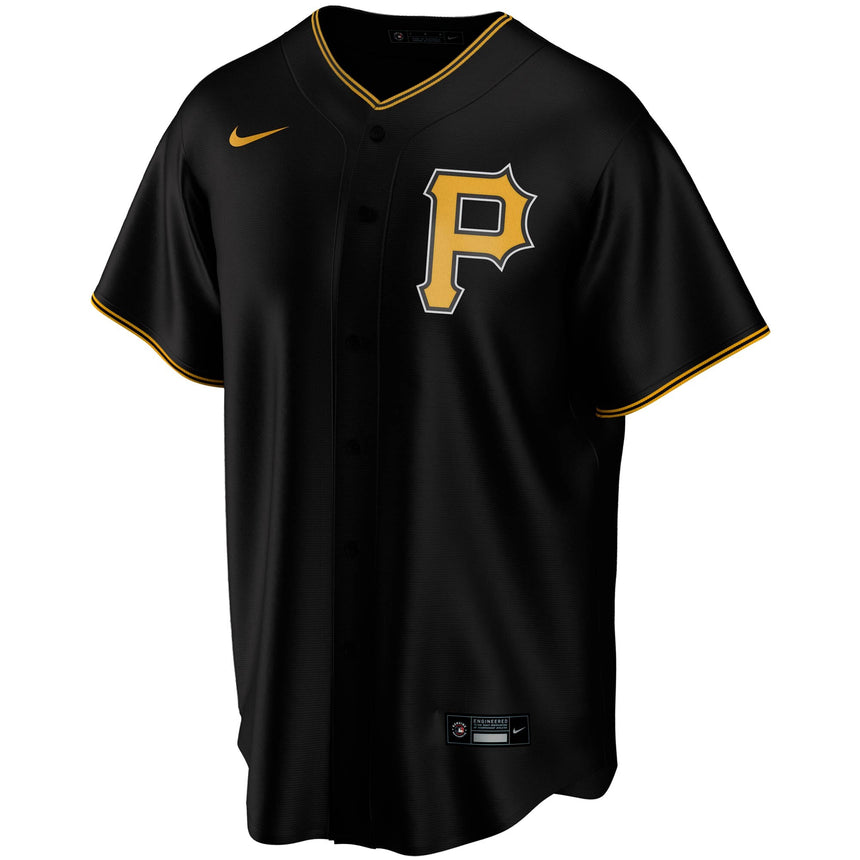 Men's Pittsburgh Pirates Black Alternate Replica Team Jersey