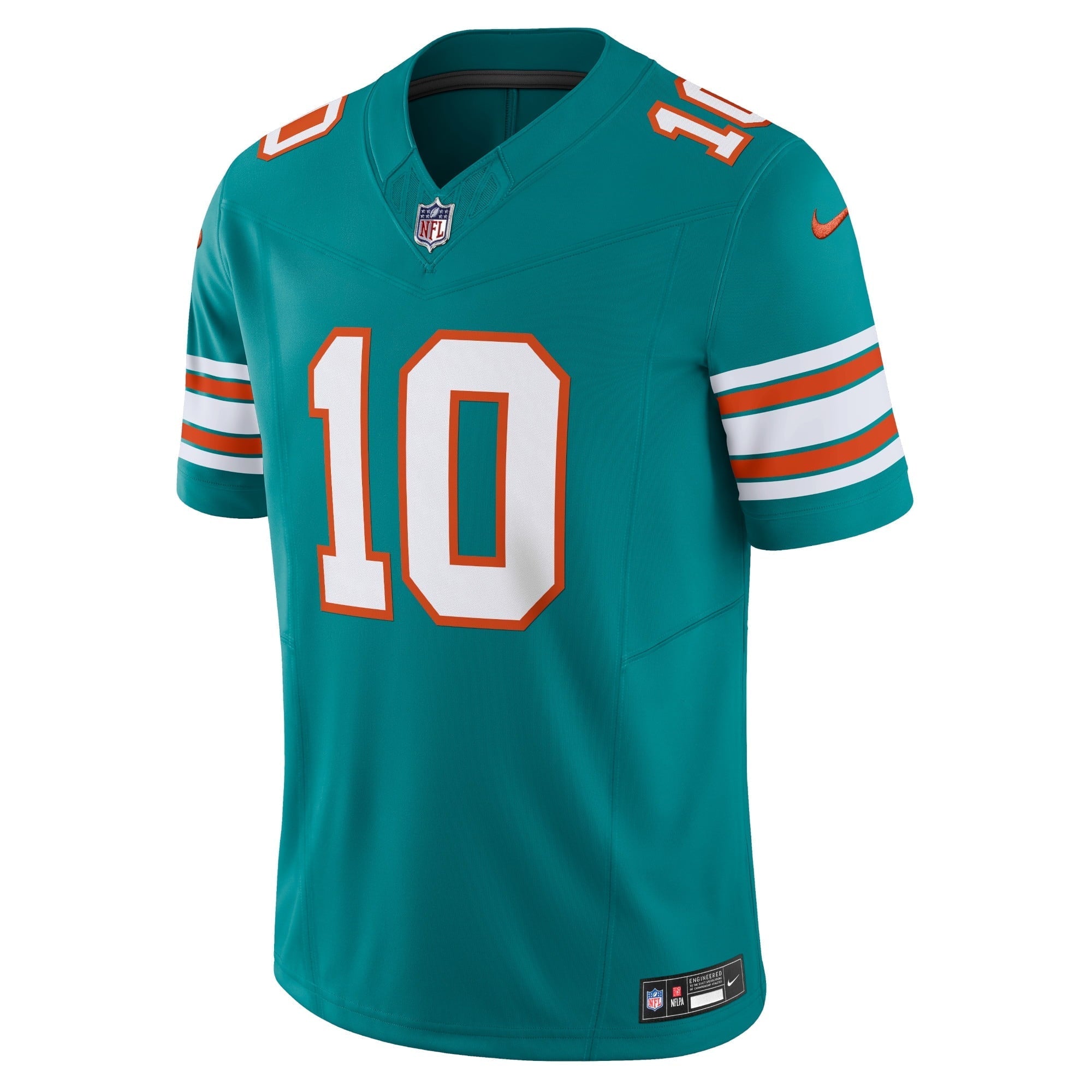 Men's Nike Tyreek Hill Aqua Miami Dolphins Alternate Vapor F.U.S.E. Limited Jersey