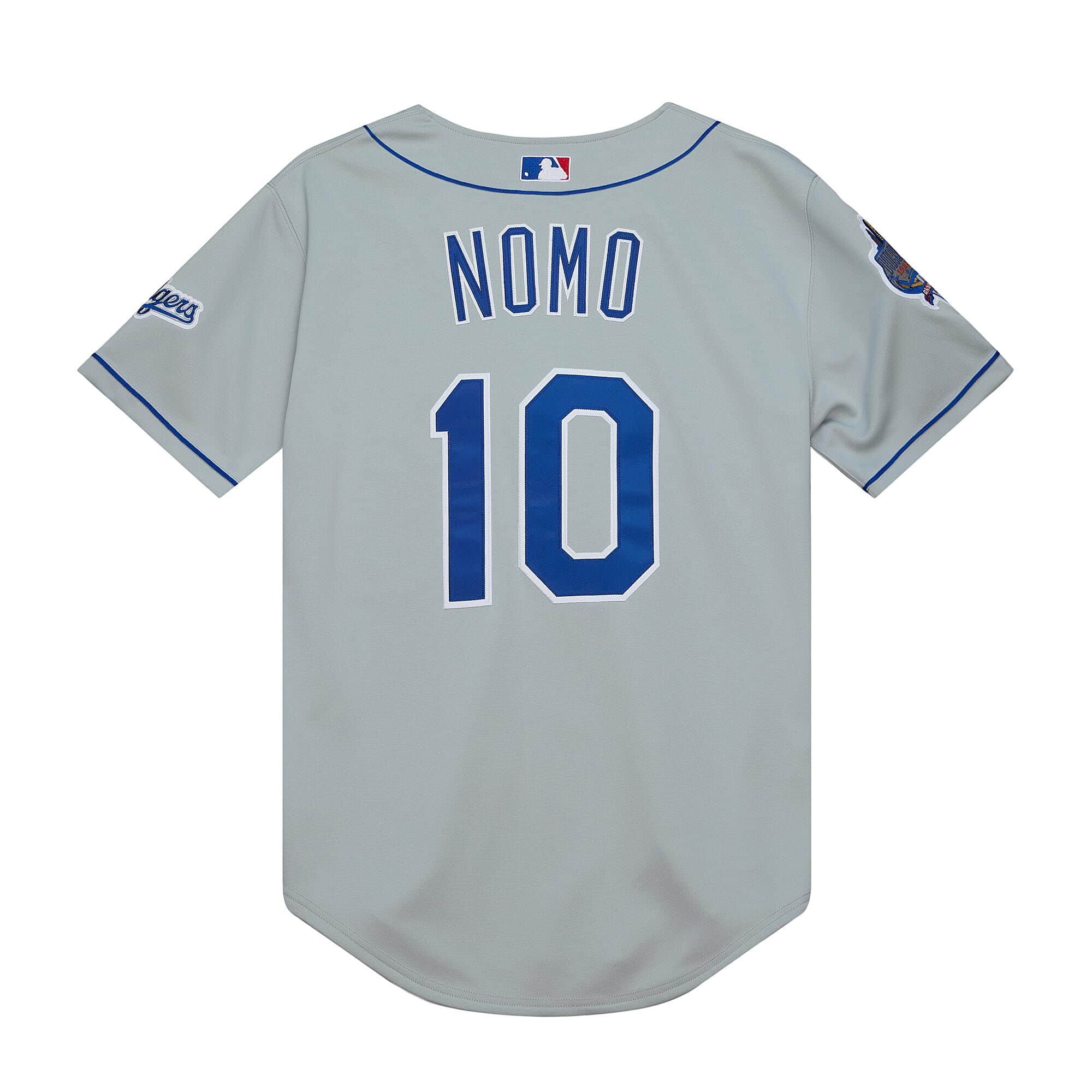 Authentic Hideo Nomo Los Angeles Dodgers Road 2002 Jersey