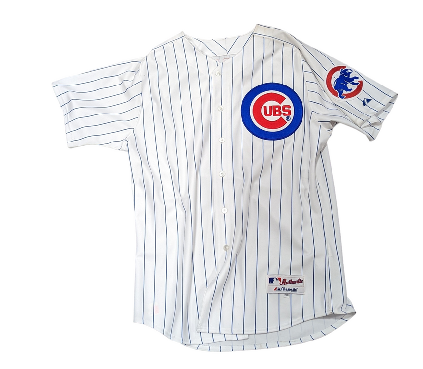Mens Majestic Chicago Cubs Jeff Samardzija Home White Authentic Jersey