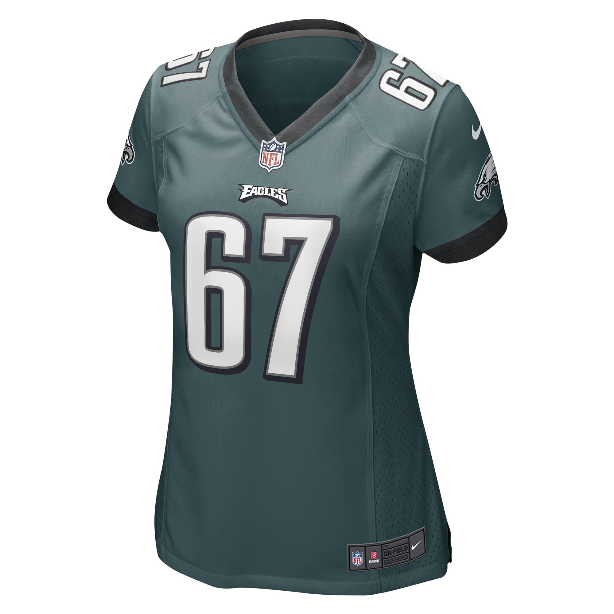 Women's Nike Cameron Tom Midnight Green Philadelphia Eagles Game Player Jersey