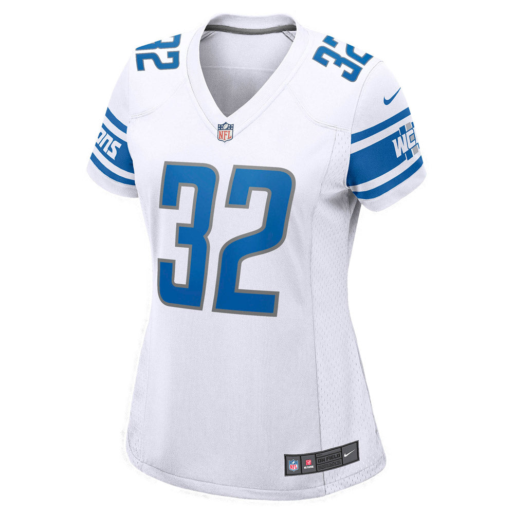 Women's Detroit Lions D'Andre Swift Game Jersey White