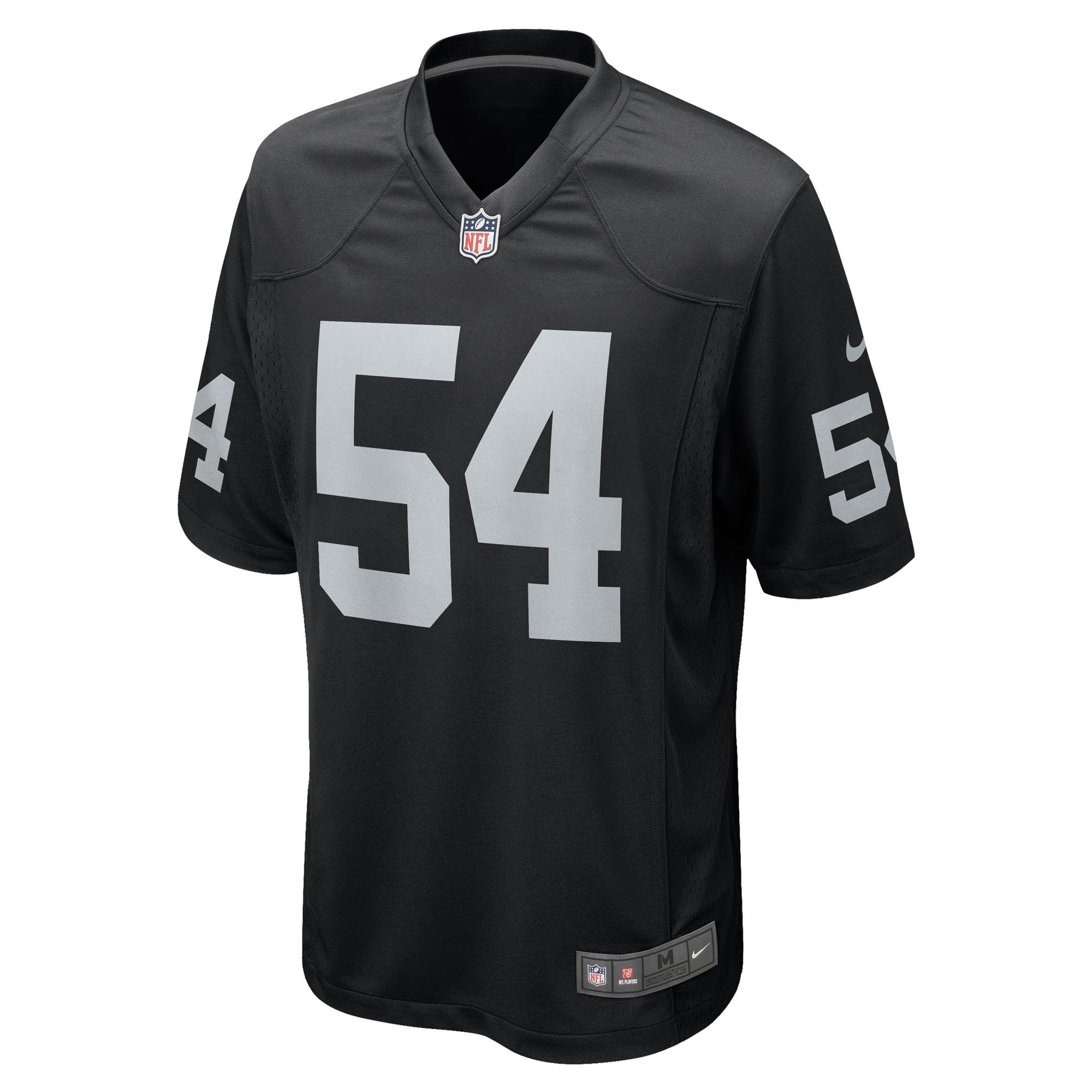 Netane Muti Las Vegas Raiders Nike Team Game Jersey -  Black