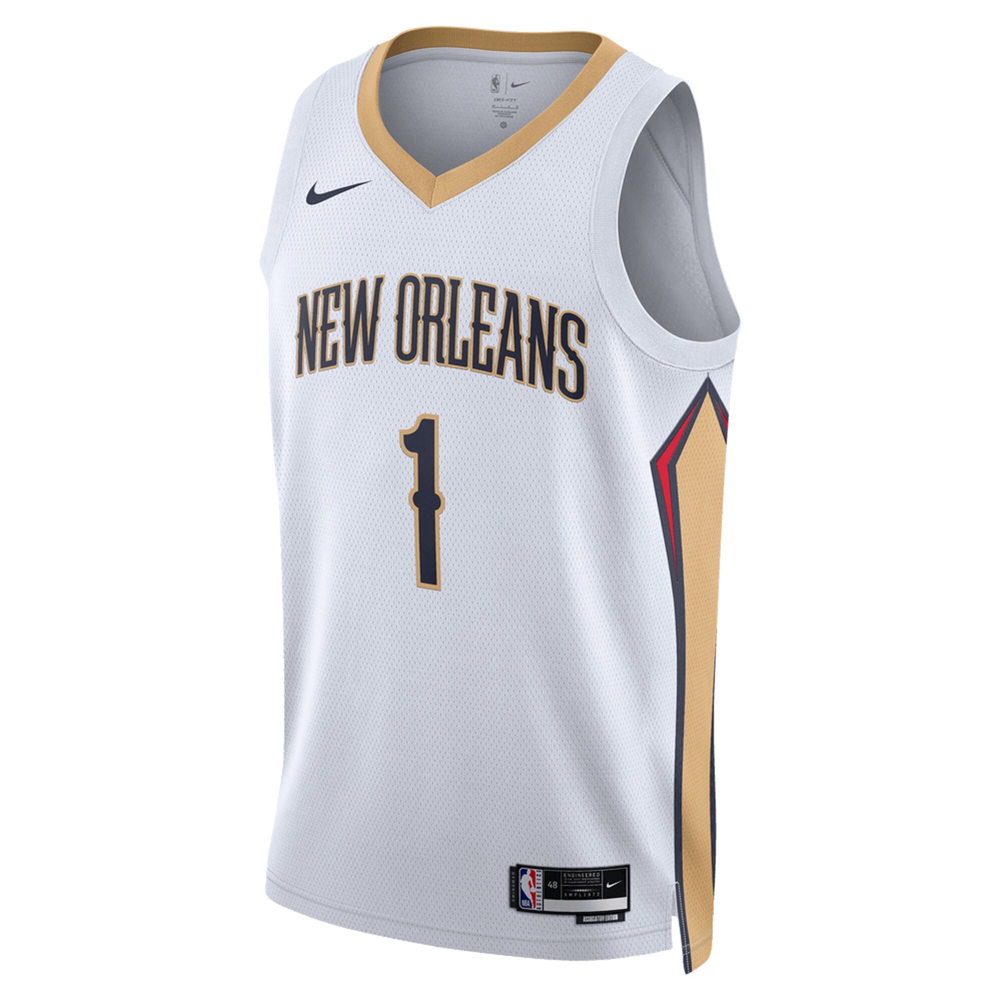 Zion Williamson New Orleans Pelicans Nike Unisex Swingman Jersey - Association Edition - White