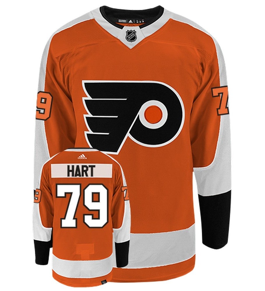 Carter Hart Philadelphia Flyers Adidas Primegreen Authentic NHL Hockey Jersey