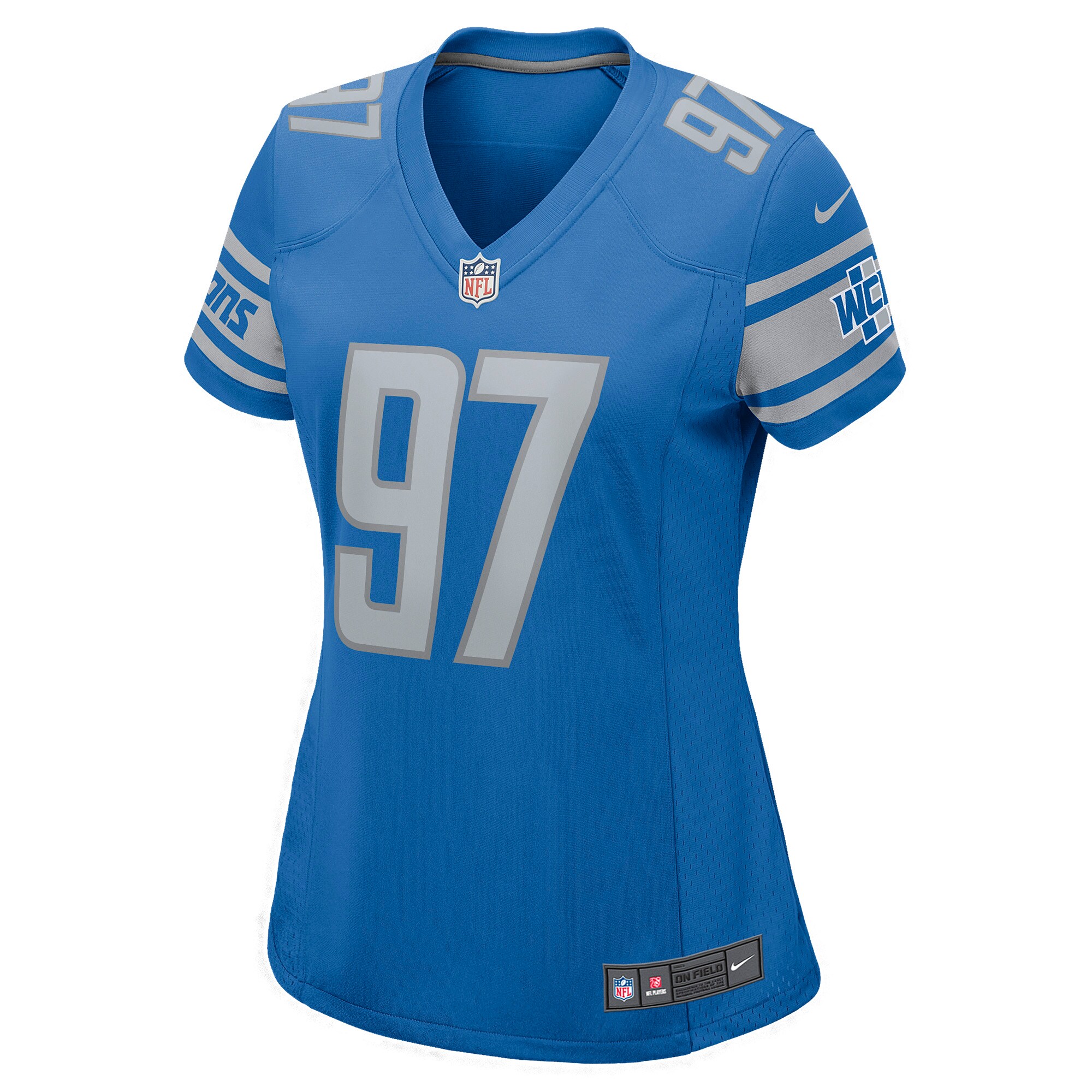 Aidan Hutchinson Detroit Lions Nike Women's Player Jersey - Blue