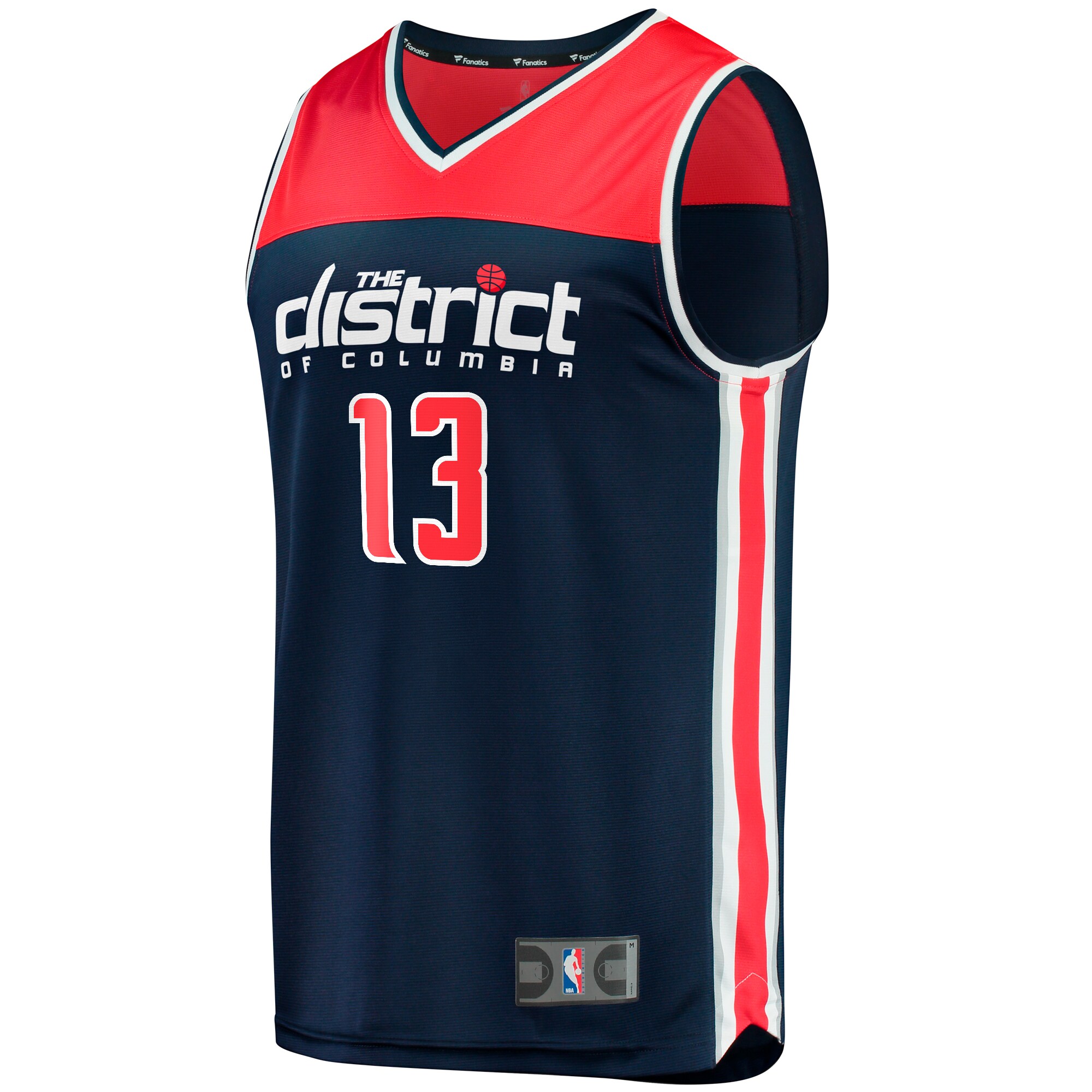 Jordans Poole Washington Wizards Fanatics Branded Fast Break Player Jersey - Statement Edition - Navy