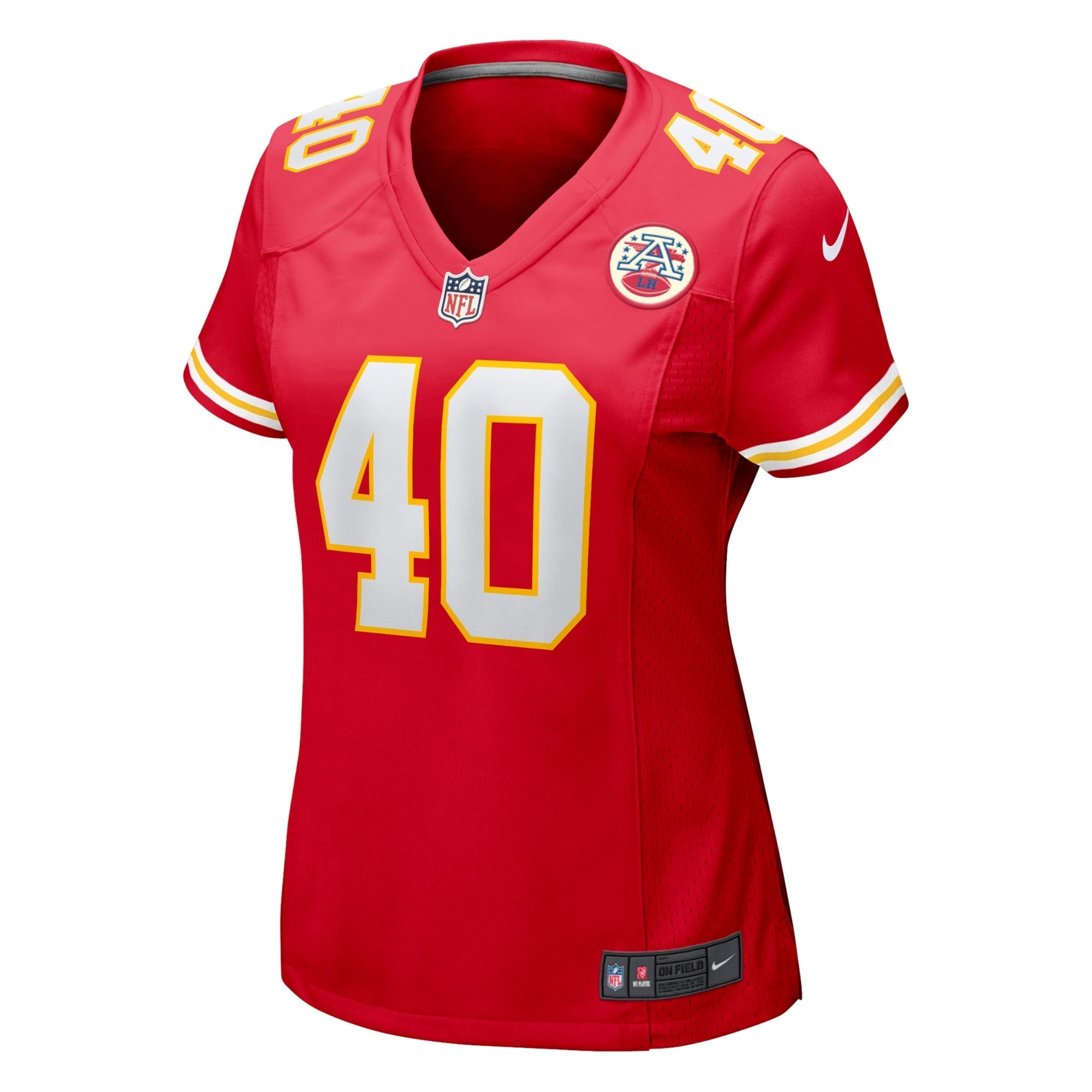 Women's Nike Kendall Blanton Red Kansas City Chiefs Home Game Player Jersey