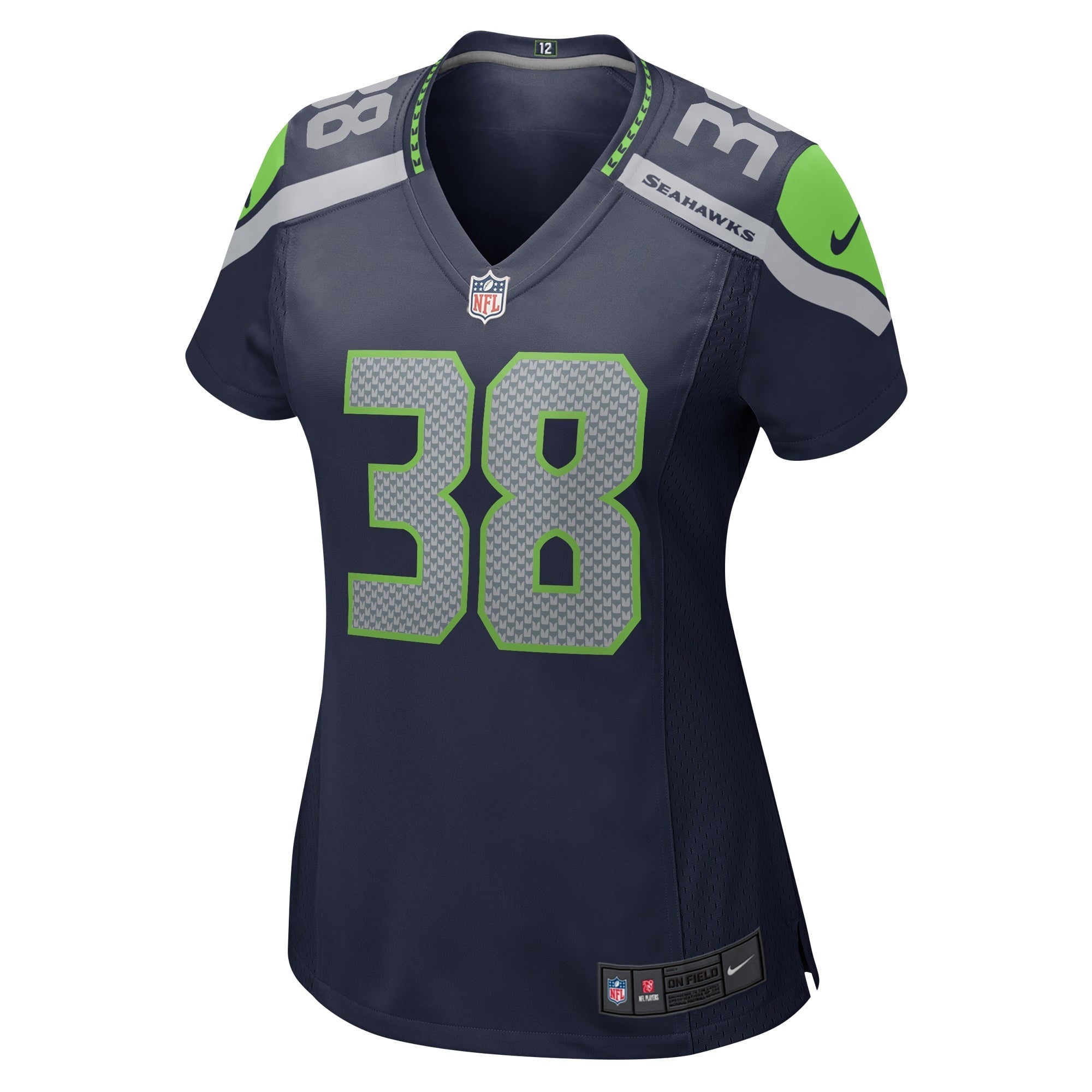 Women's Nike Godwin Igwebuike College Navy Seattle Seahawks Home Game Player Jersey