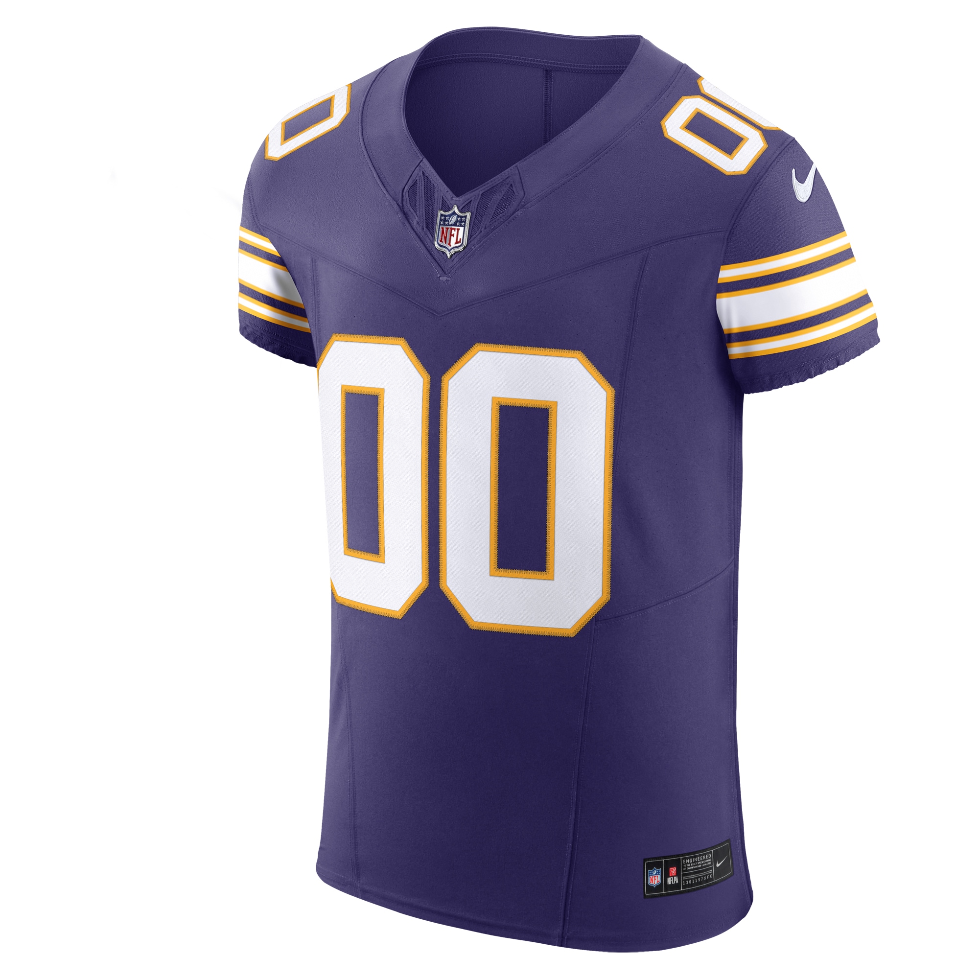 Minnesota Vikings Nike Vapor F.U.S.E. Elite Custom Jersey - Purple