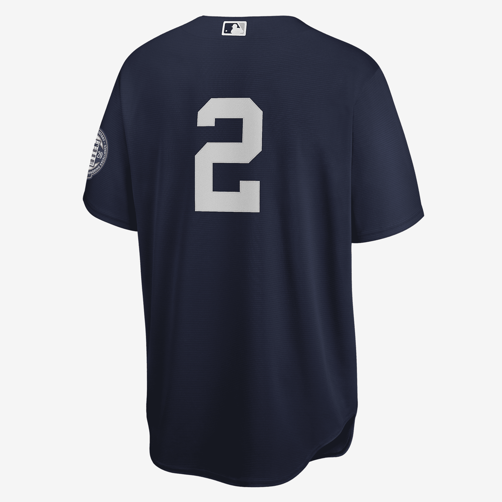 MLB New York Yankees 2020 Hall of Fame Induction (Derek Jeter). Men's Replica Baseball Jersey - Navy