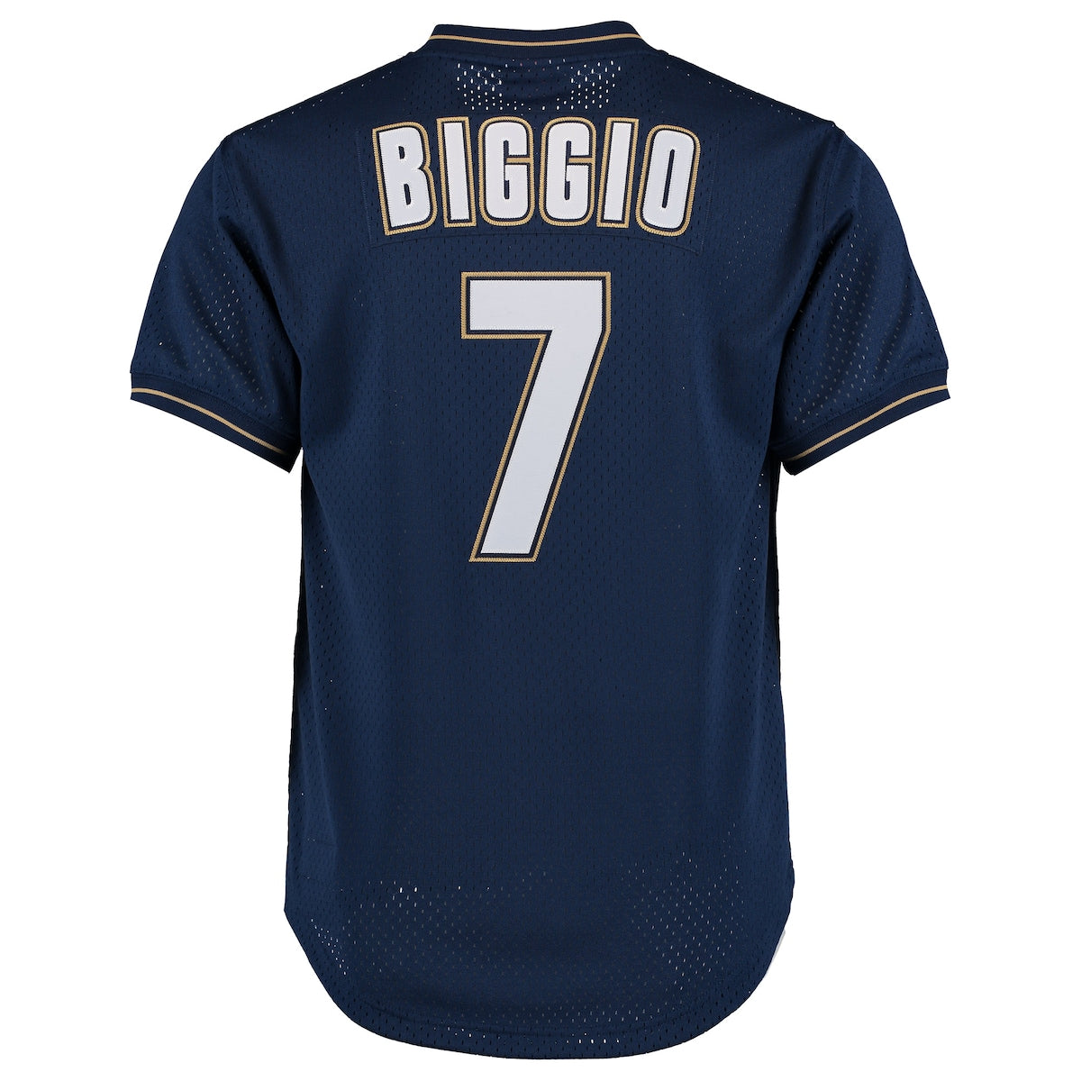 Men's Craig Biggio Mitchell & Ness Astros BP Jersey - Navy