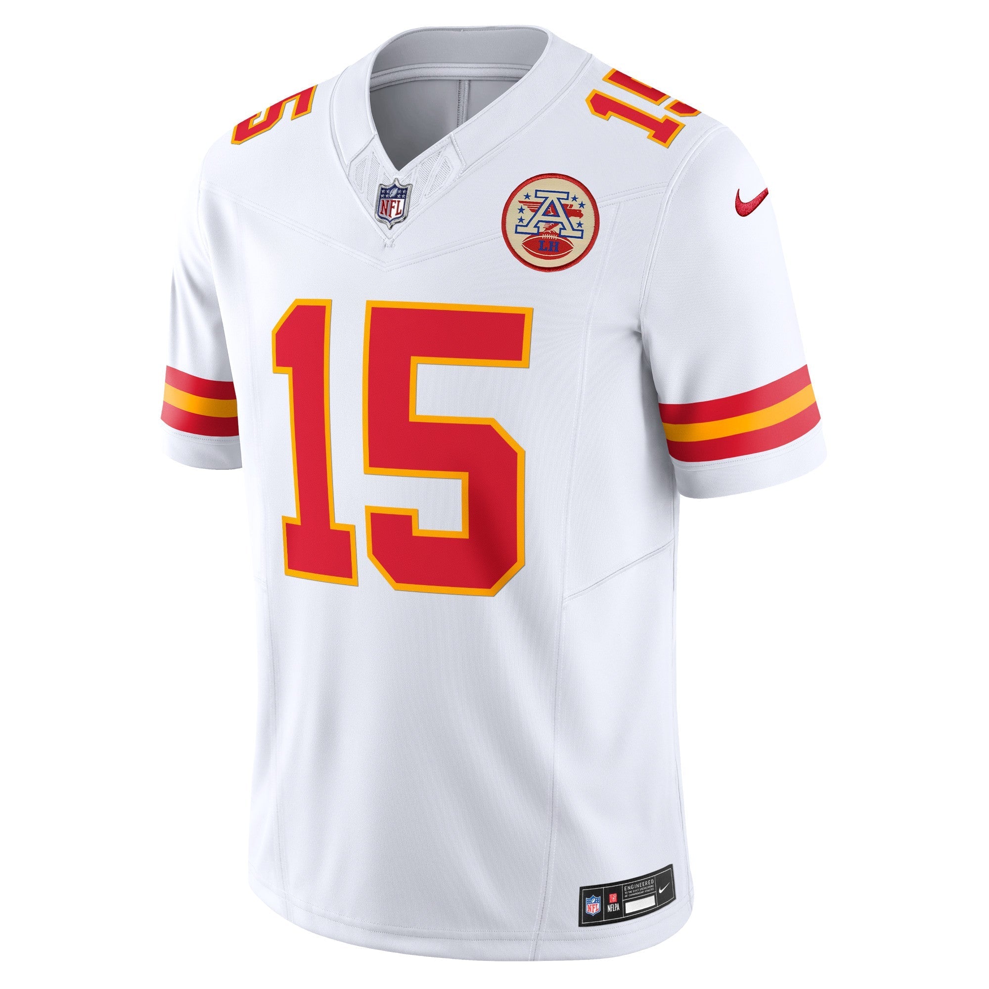 Men's Nike Patrick Mahomes White Kansas City Chiefs Vapor F.U.S.E. Limited Jersey