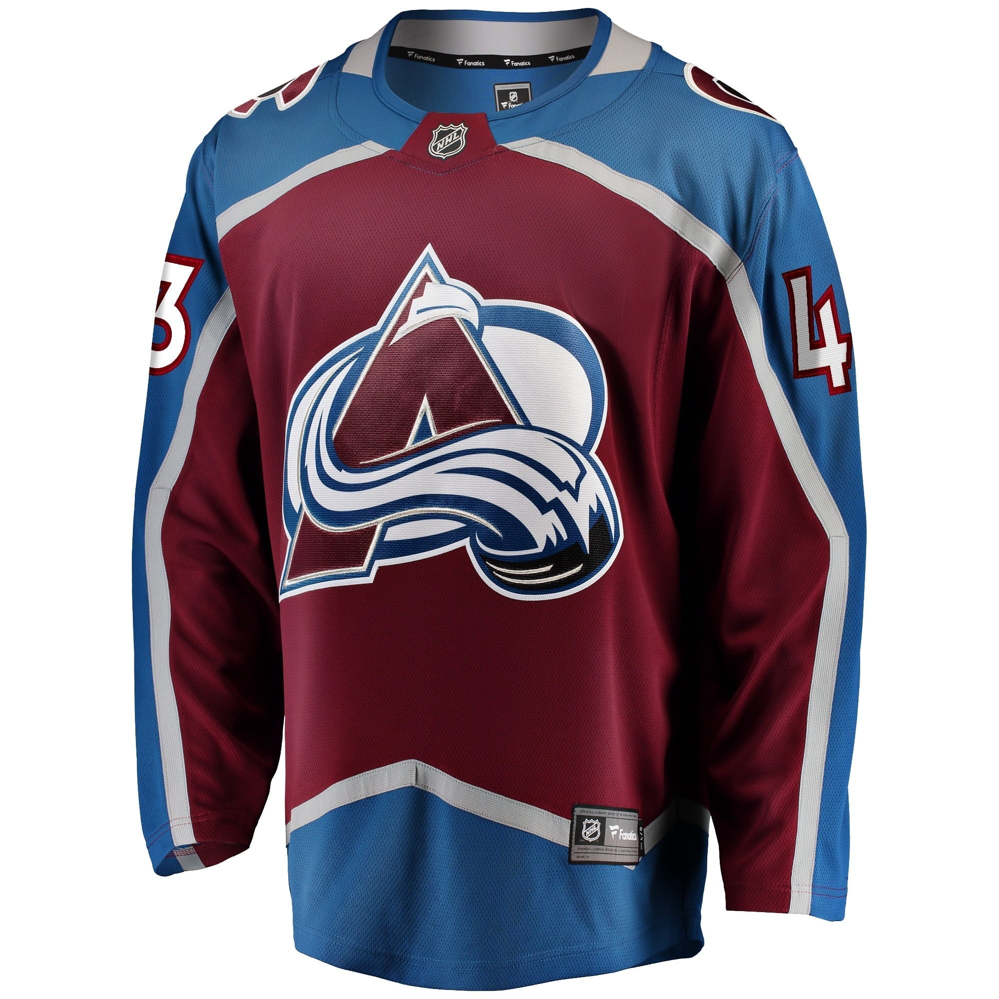 Men's Fanatics Branded Darren Helm Burgundy Colorado Avalanche Home Breakaway Player Jersey