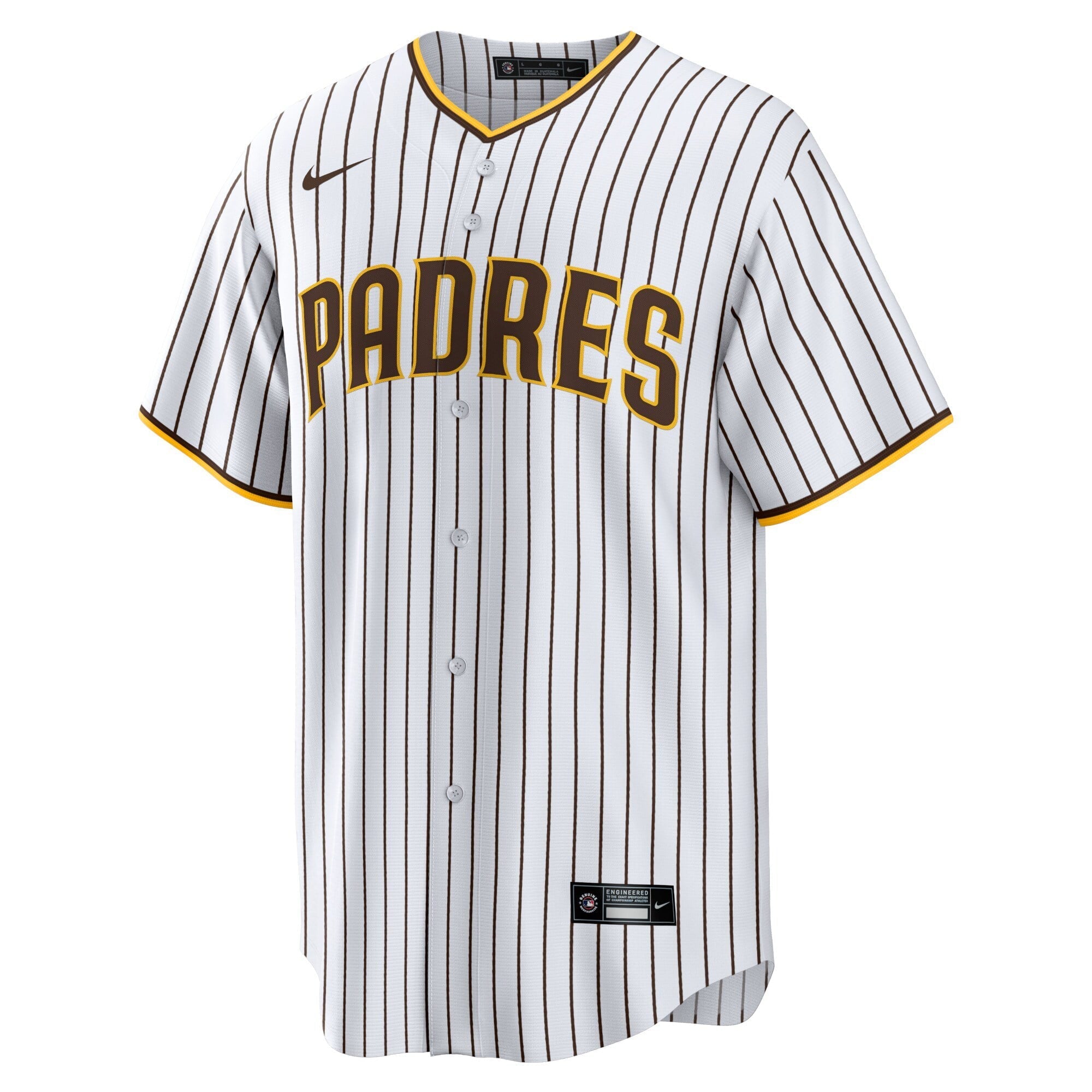 Men's Nike White San Diego Padres Home Blank Replica Jersey