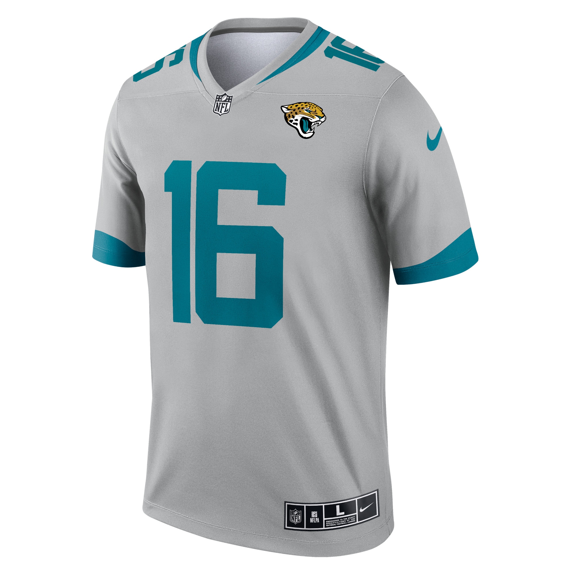 Trevor Lawrence Jacksonville Jaguars Nike Inverted Legend Jersey - Silver
