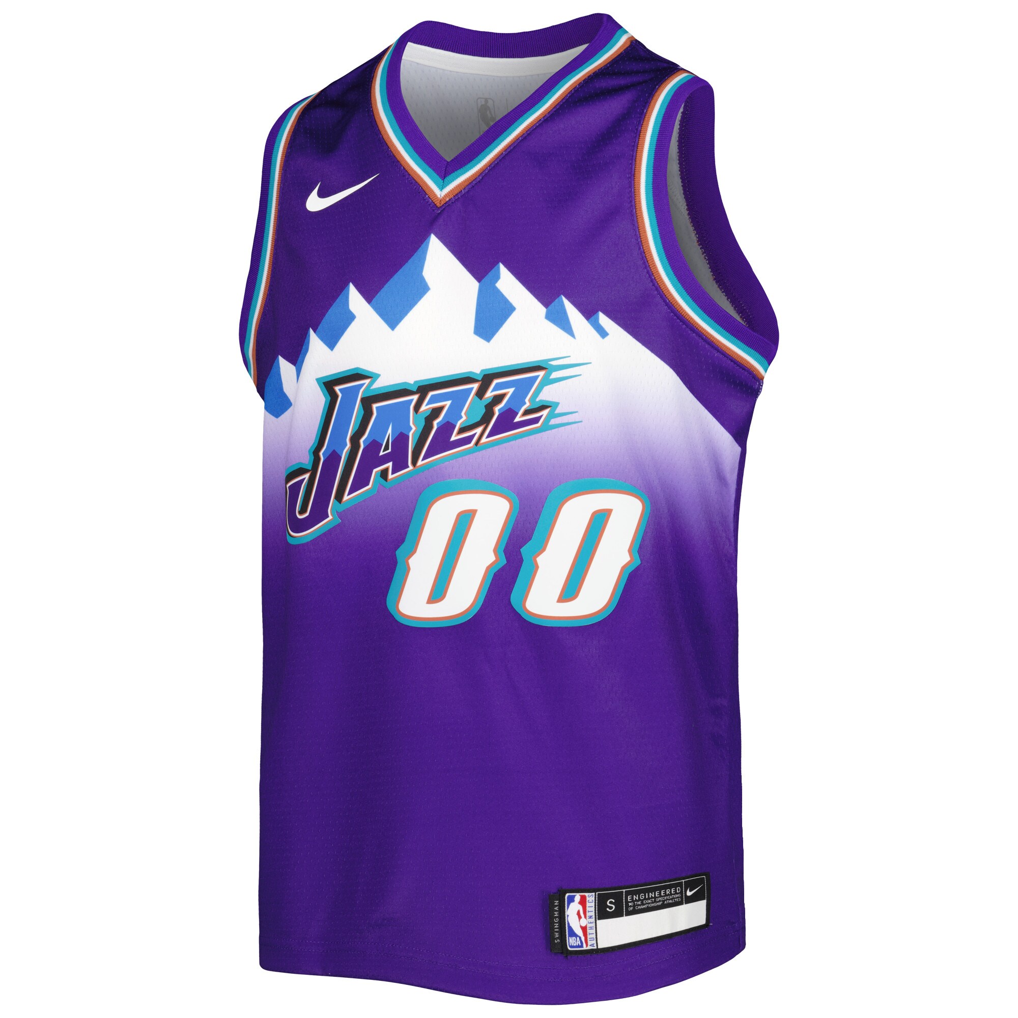 Jordans Clarkson Utah Jazz Nike Youth 2022/23 Swingman Jersey - Classic Edition - Purple