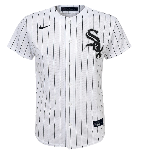 Child Chicago White Sox White Home Replica Team Jersey