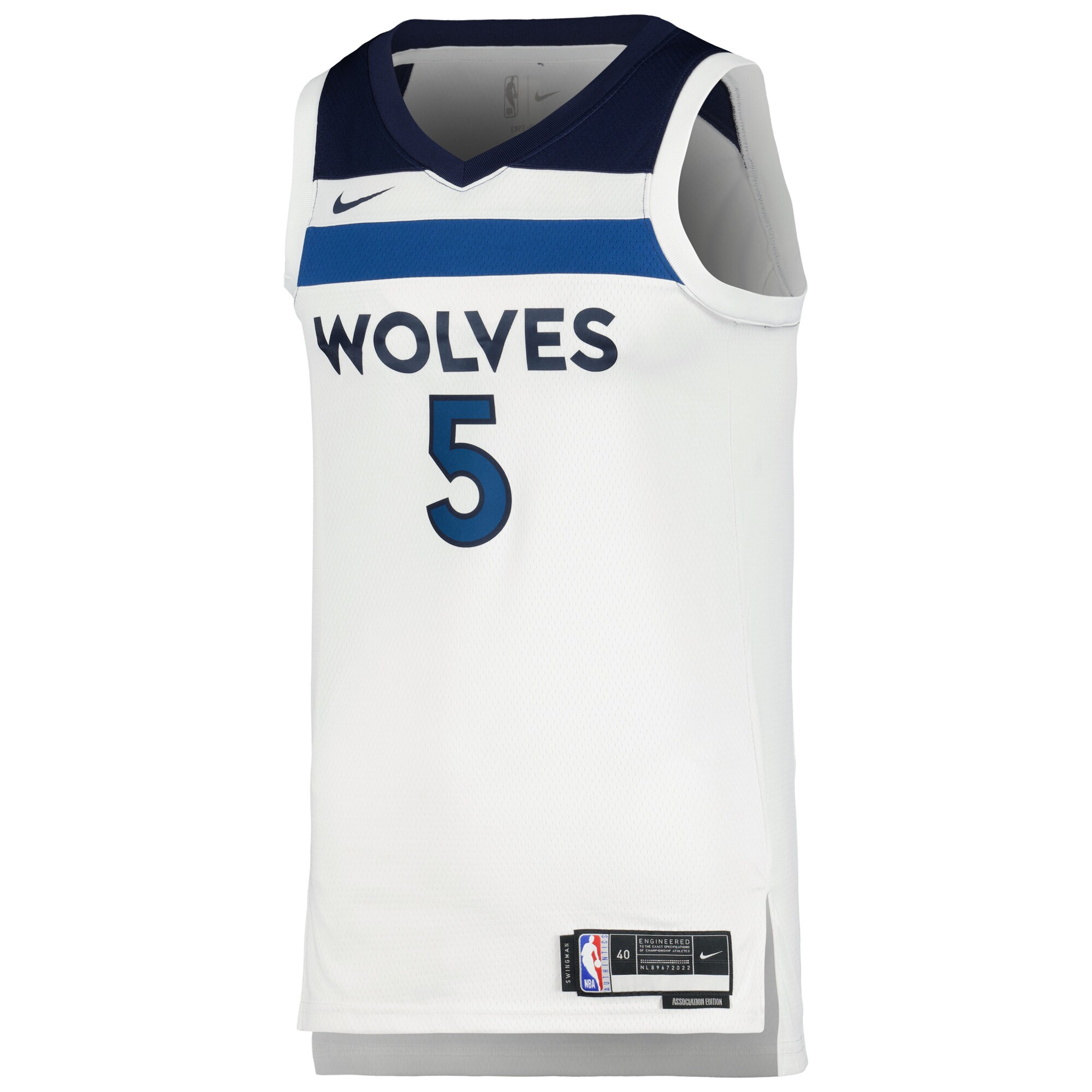 Anthony Edwards Minnesota Timberwolves Nike Unisex Swingman Jersey - Association Edition - White